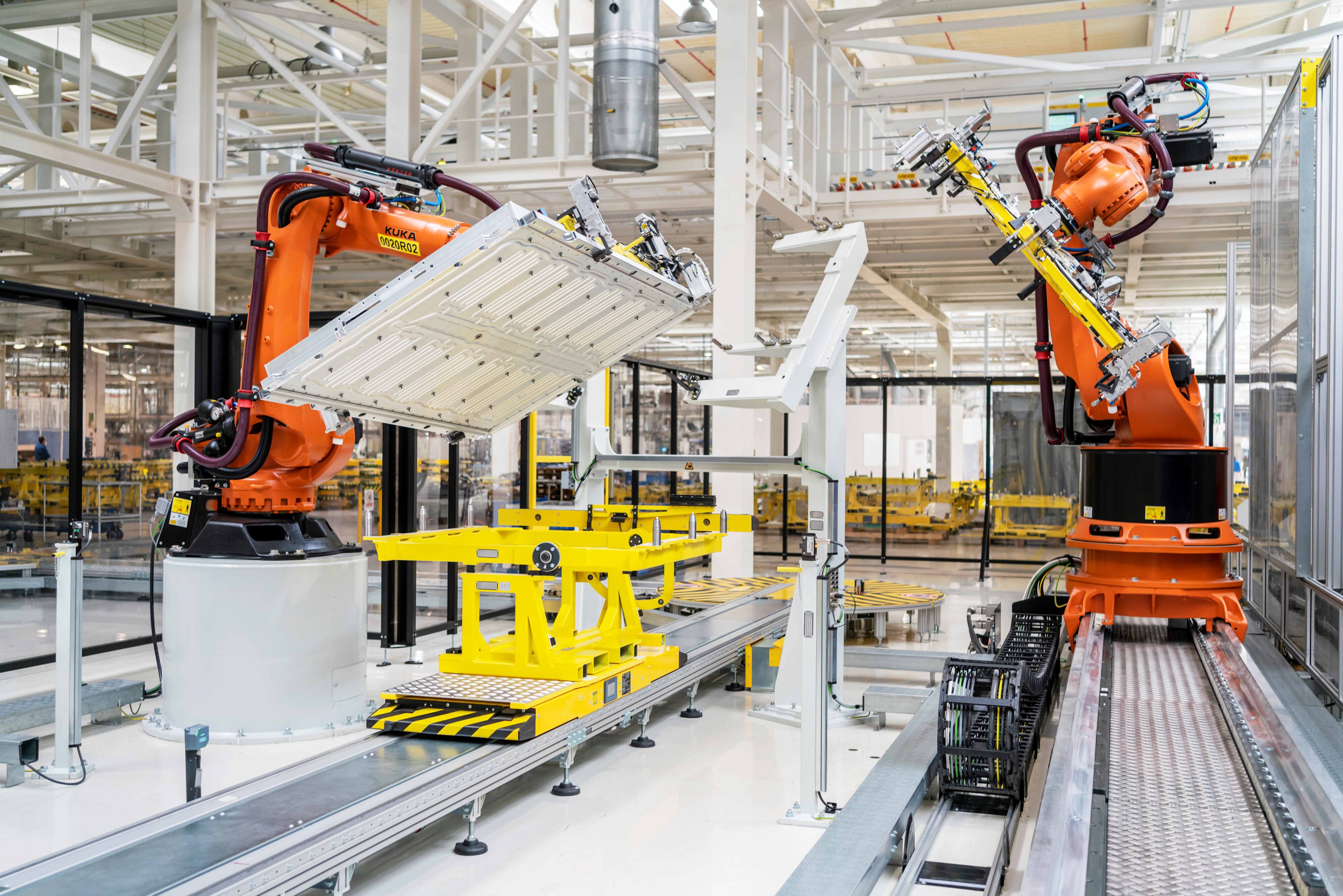 Skoda battery production