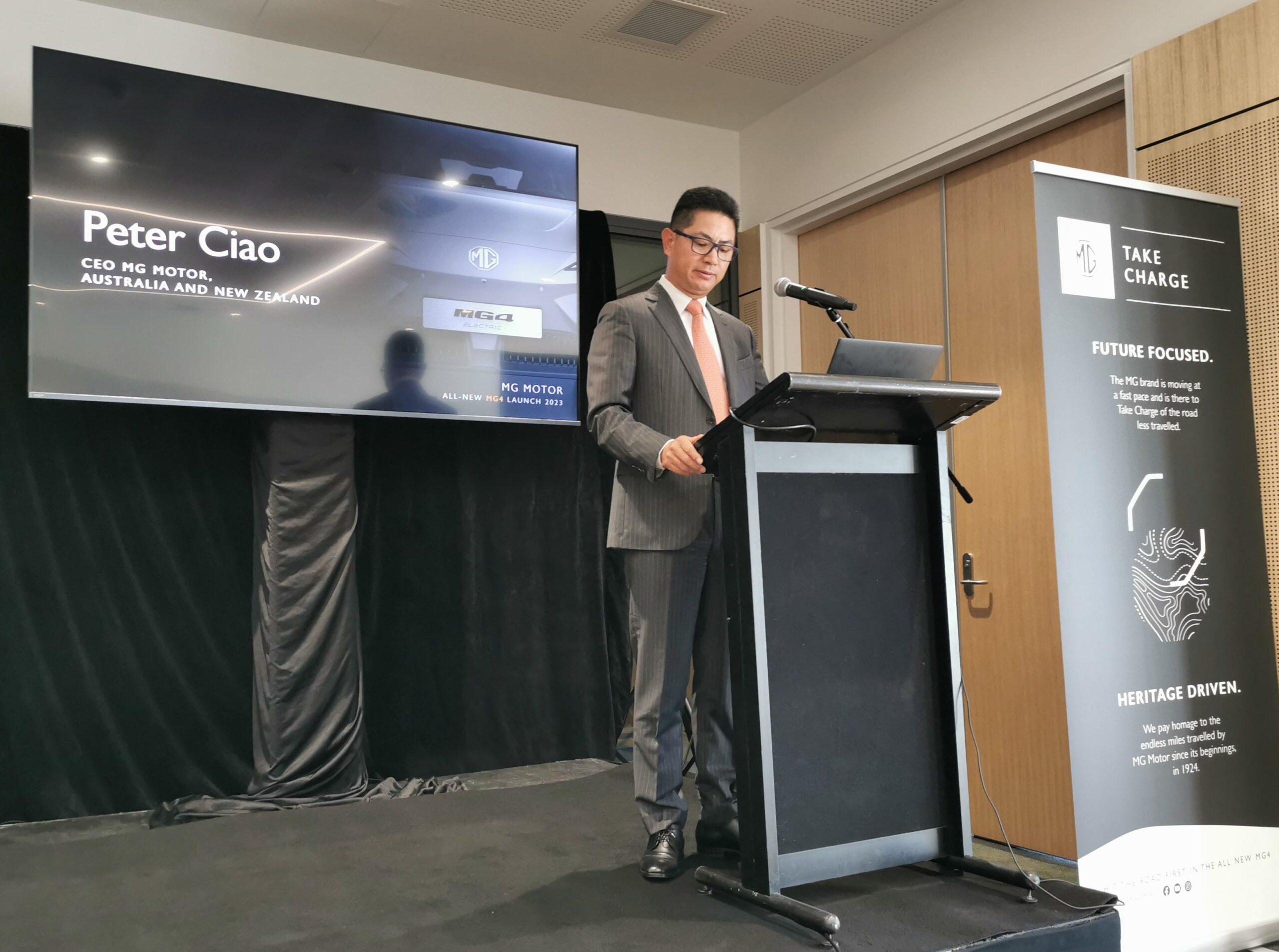 Peter Ciao (CEO MG ANZ)