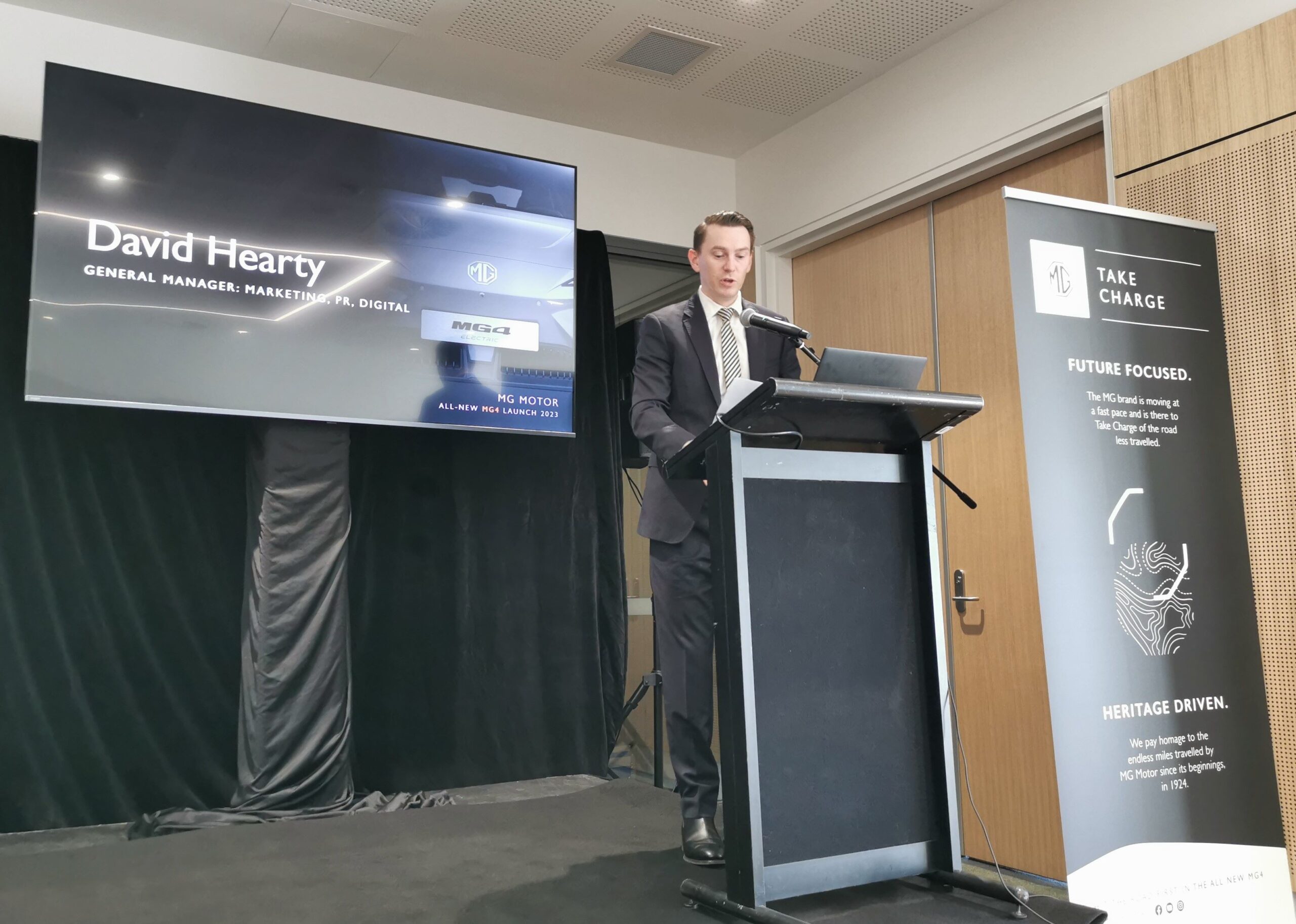 David Hearty (MG GM Marketing)