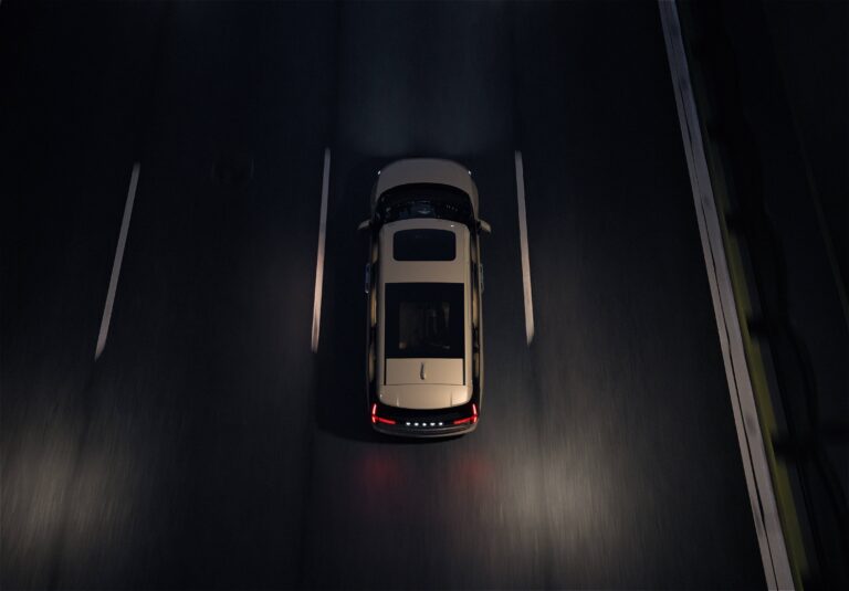 Volvo EM90 EV MPV teaser image