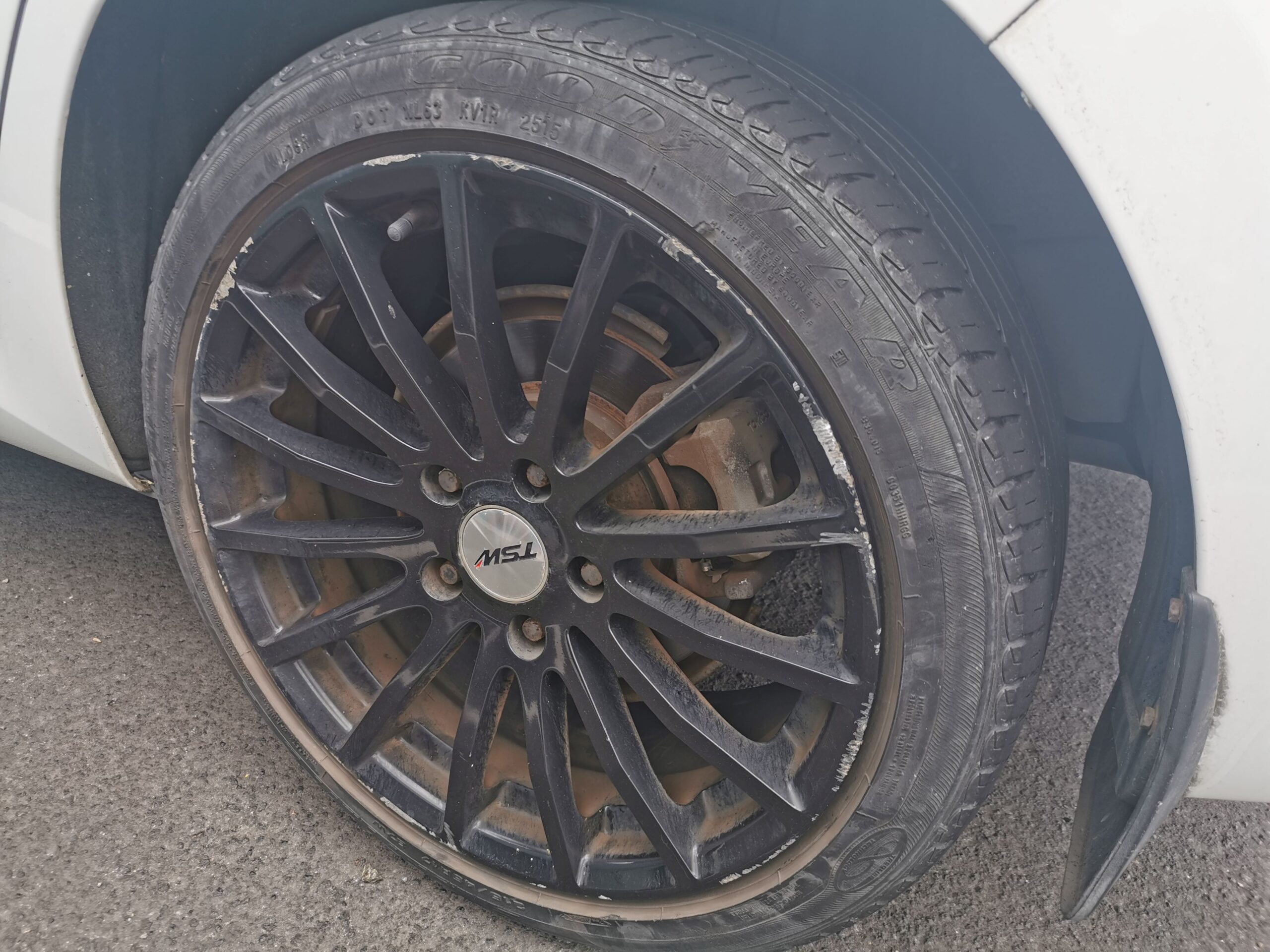 Kerbs are bastards