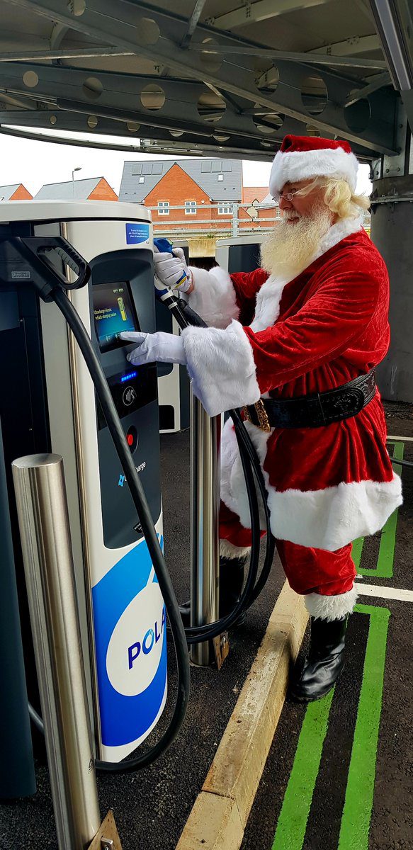 Santa's sleigh would need 48,411 charges to get across the world