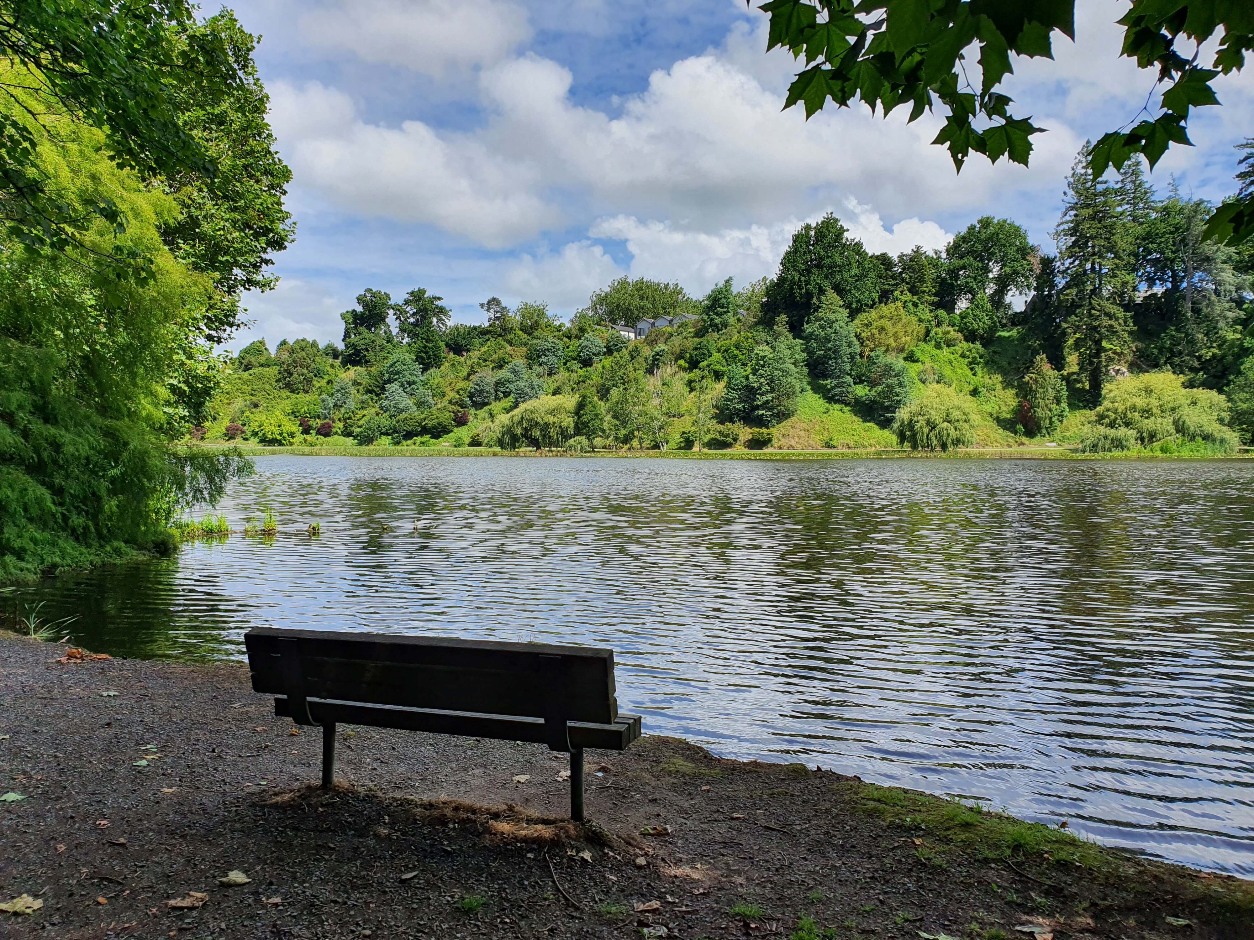 Photo of Lake Te Koo Utu in Cambridge, Waikato, New Zealand.