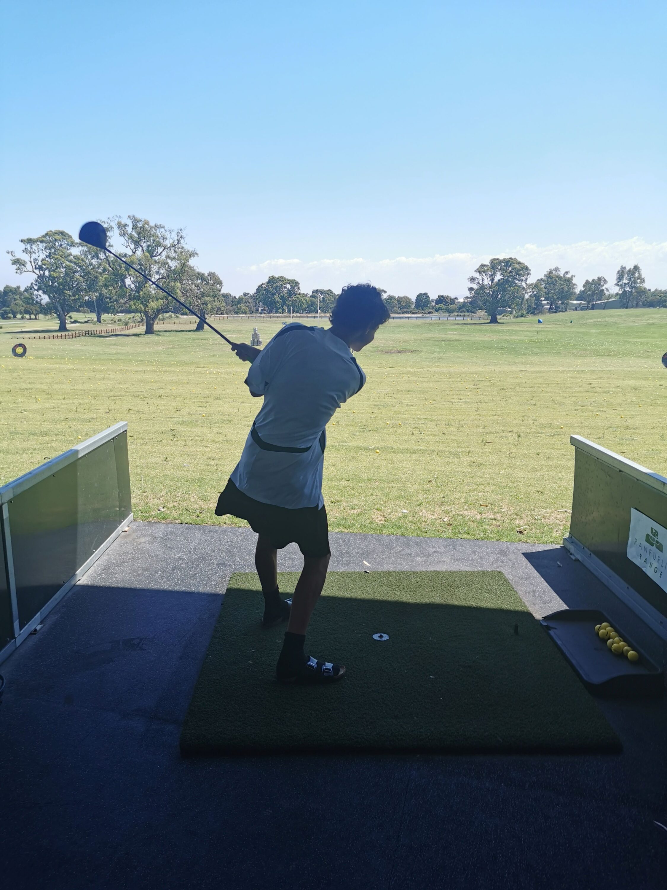 Italo the golfing pro