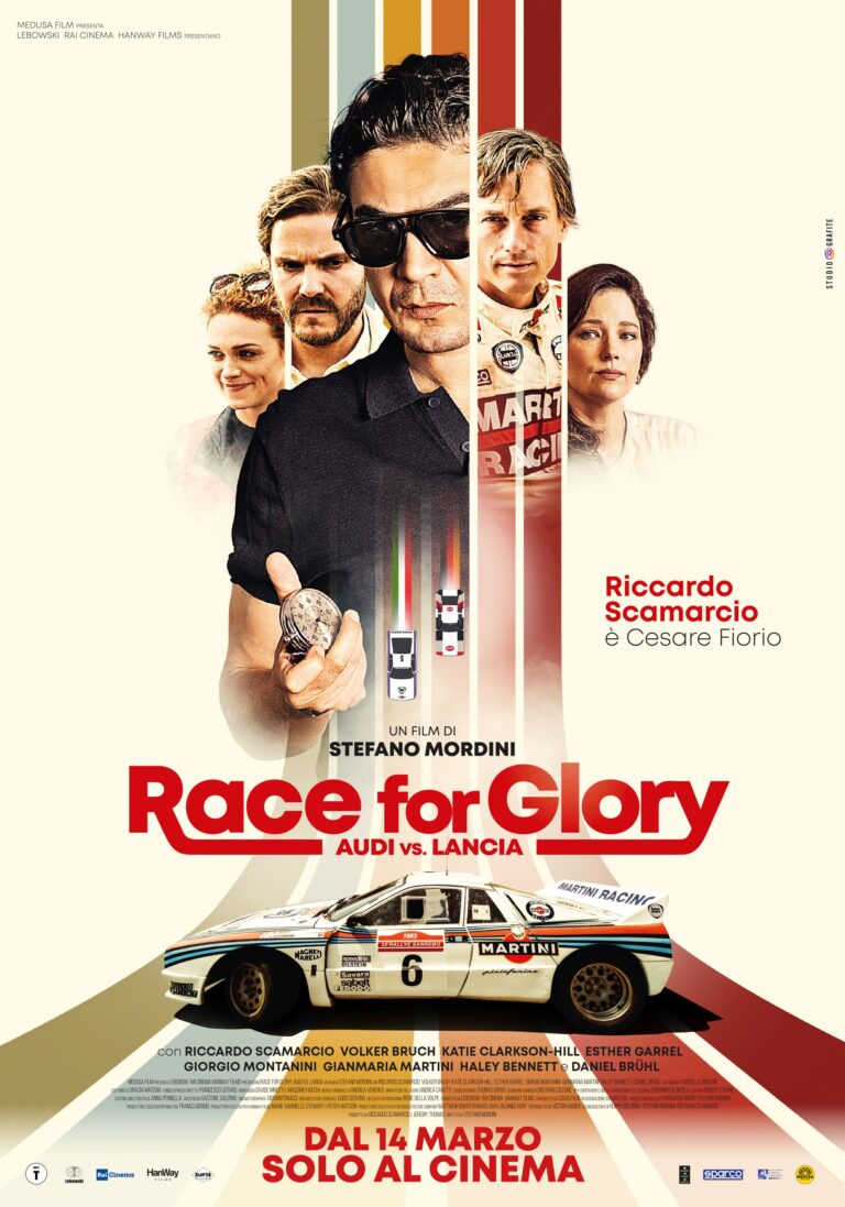 Movie poster for Race for Glory, Audi versus Lancia.
