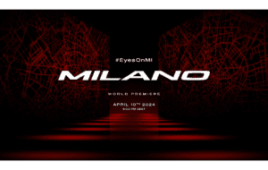 A teaser image ahead of the unveiling of the new Alfa Romeo Milano.