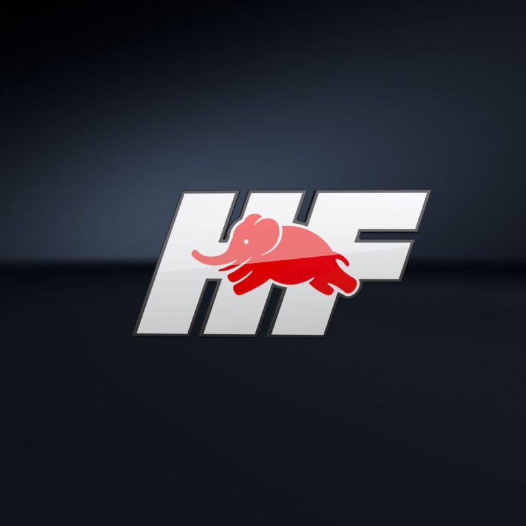 An image of the new Lancia HF logo.
