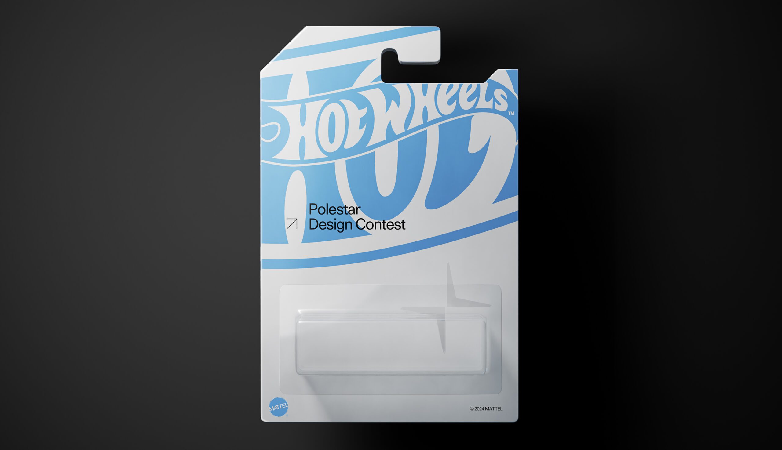 A promotional image of the Polestar and Hot Wheels collaboration.