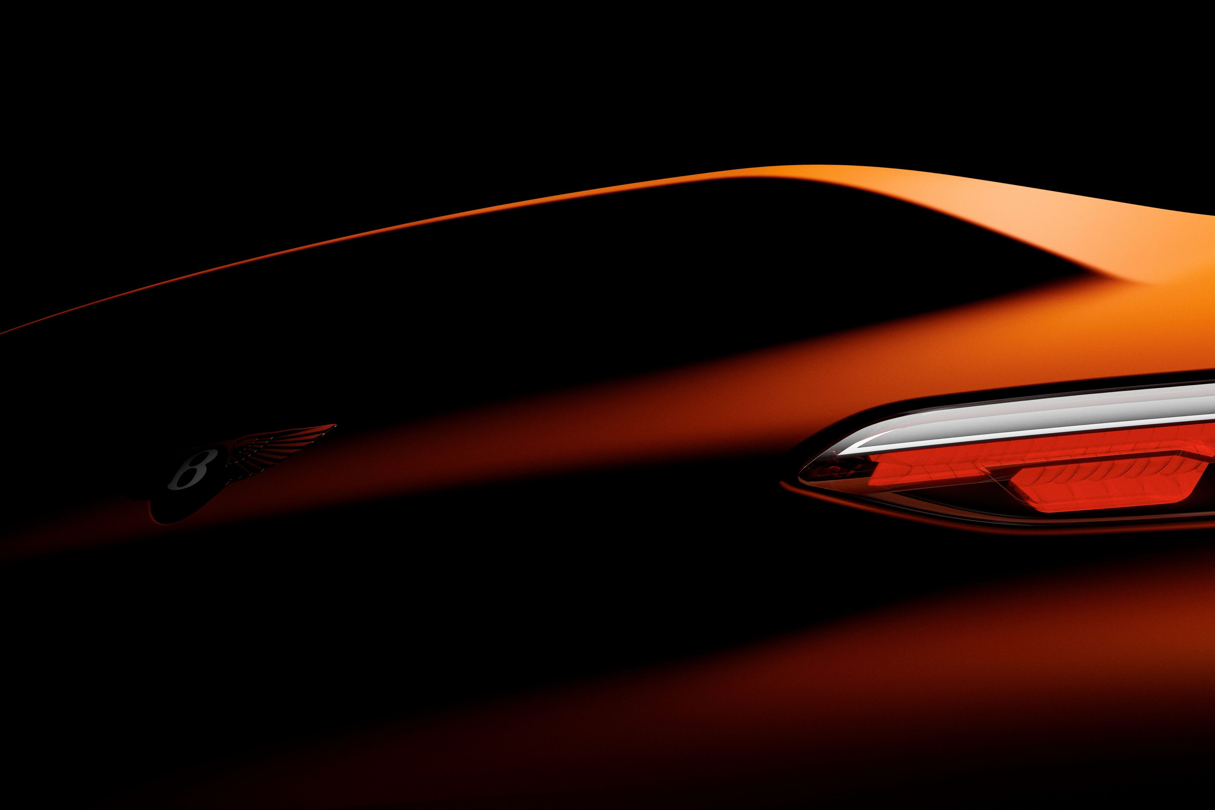 A teaser image of the new Bentley Mulliner bespoke creation.