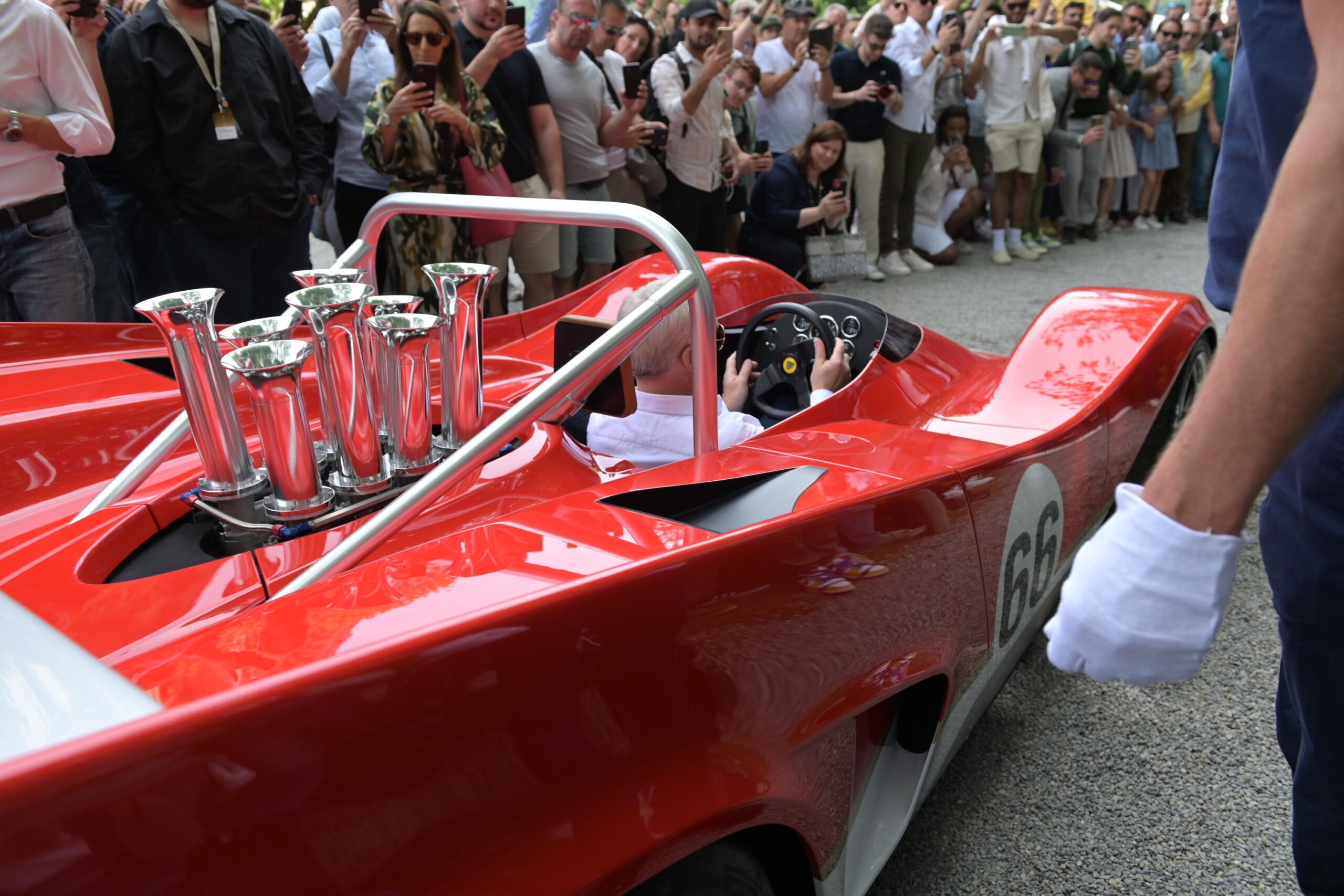 Lotus Type 66 at Villa d'Este.