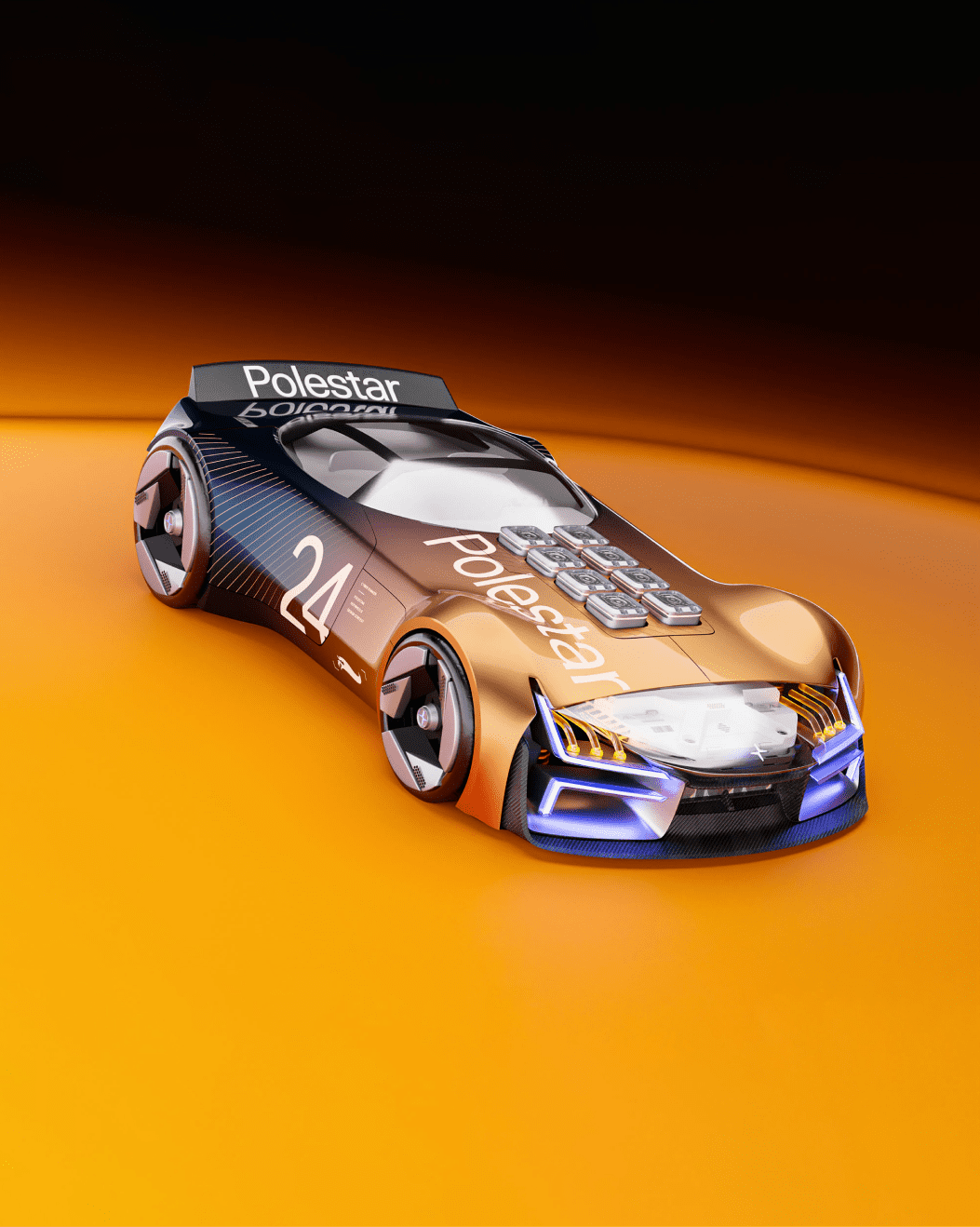 Polestar TRX Hot wheels winner