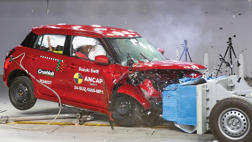 1 Star Safety Rating for Suzuki Swift