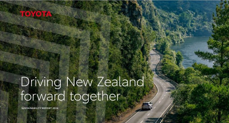 Toyota NZ sustainability report 2024