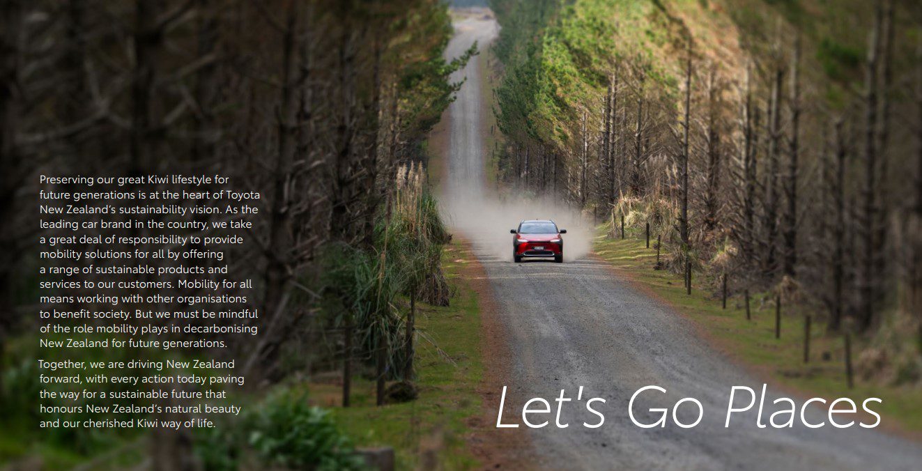 Toyota NZ sustainability report 2024