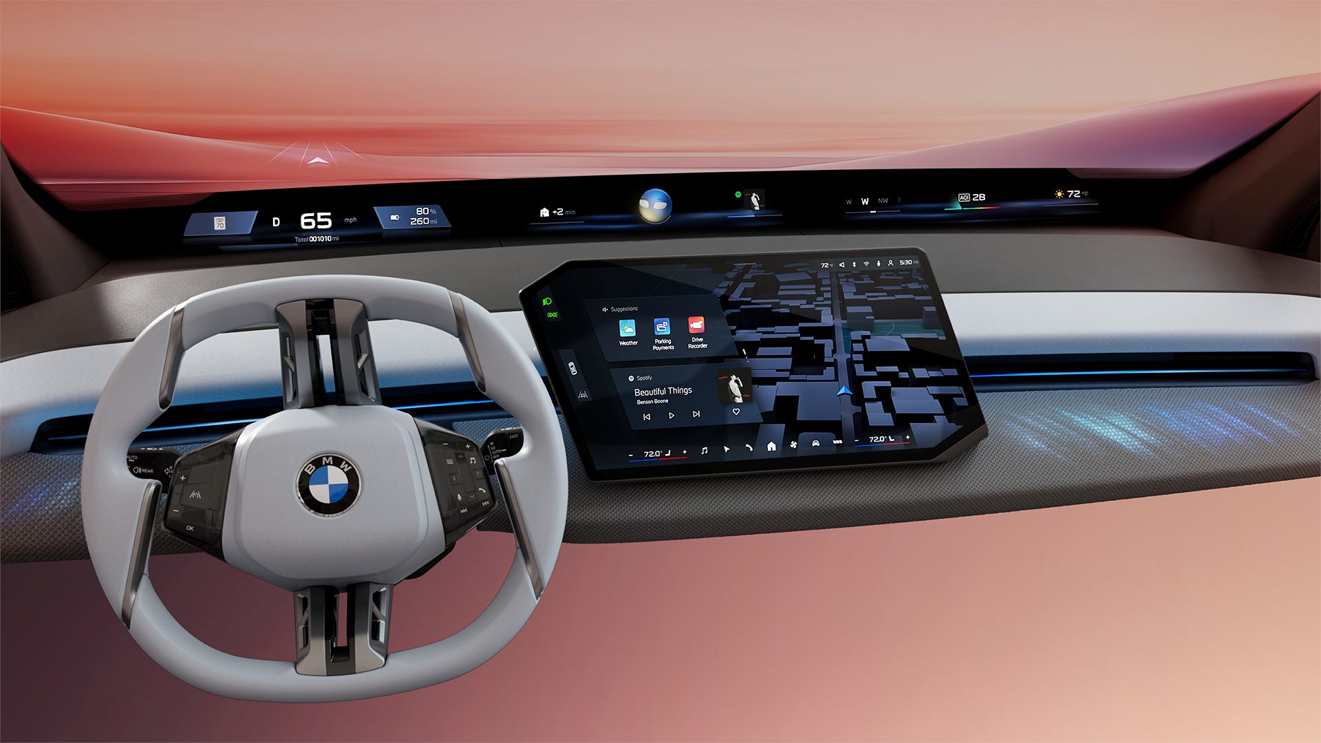 BMW panoramic vision