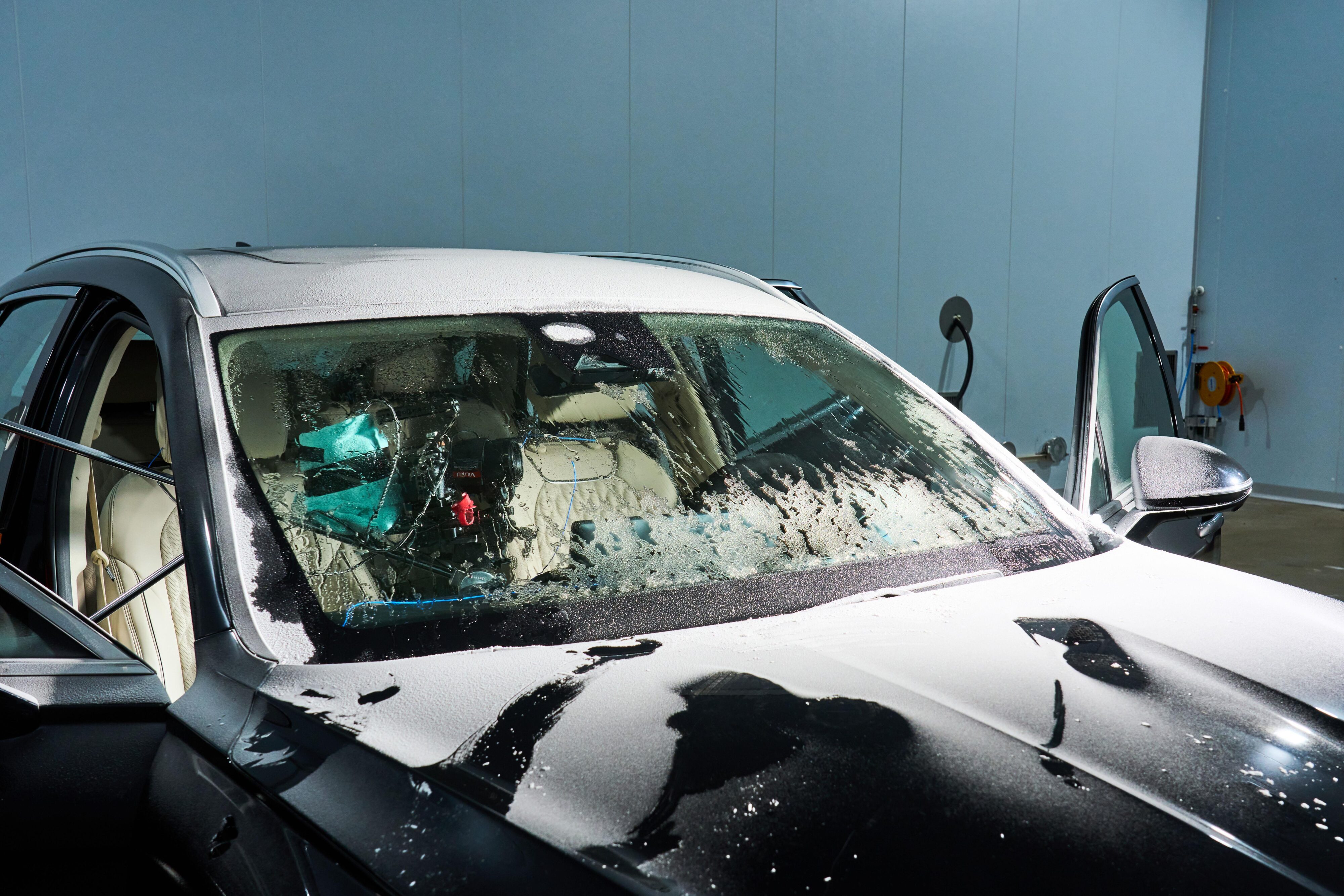 Genesis testing 48-volt heated windscreens
