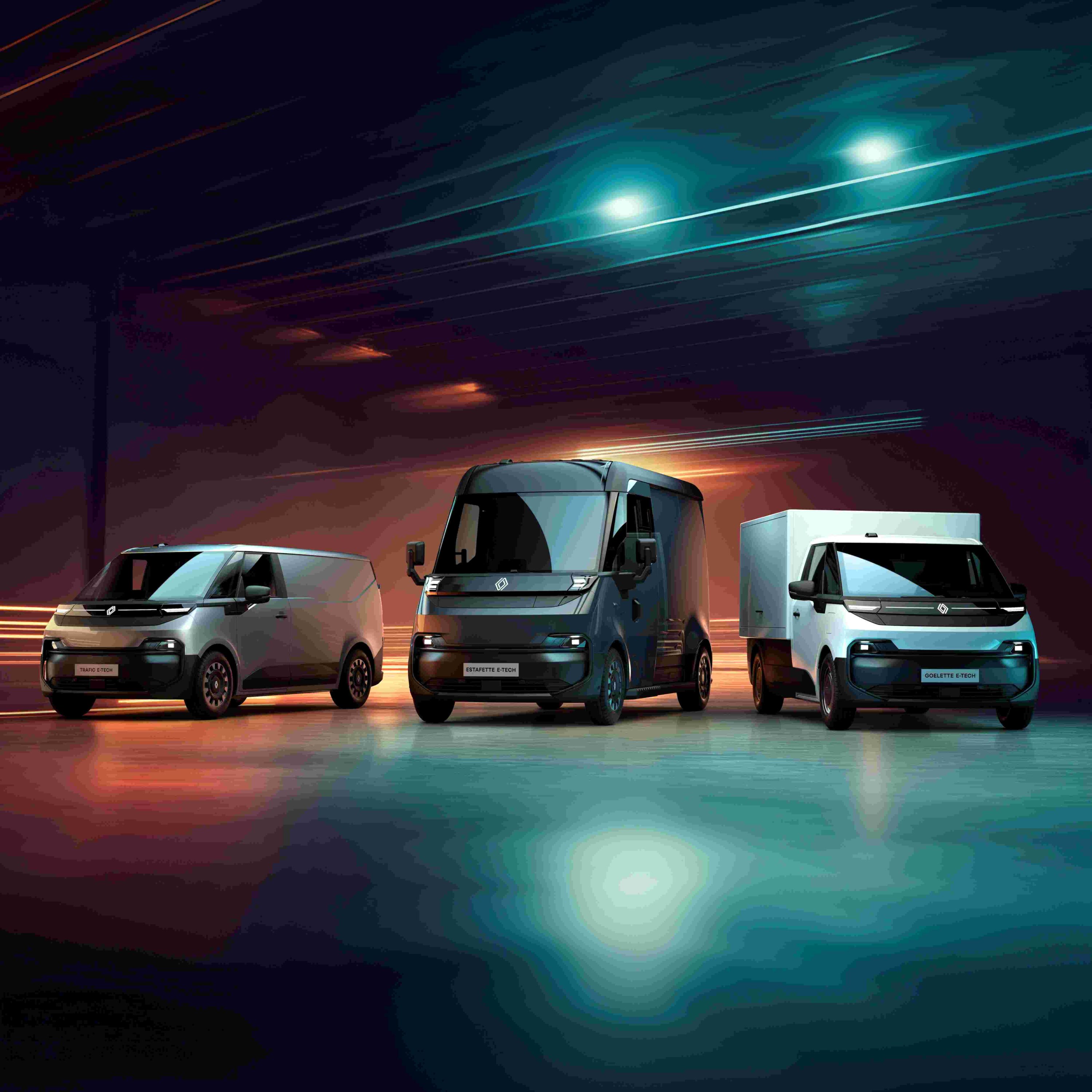 Renault's new EV LCV range