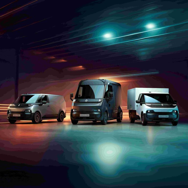 Renault's new EV LCV range