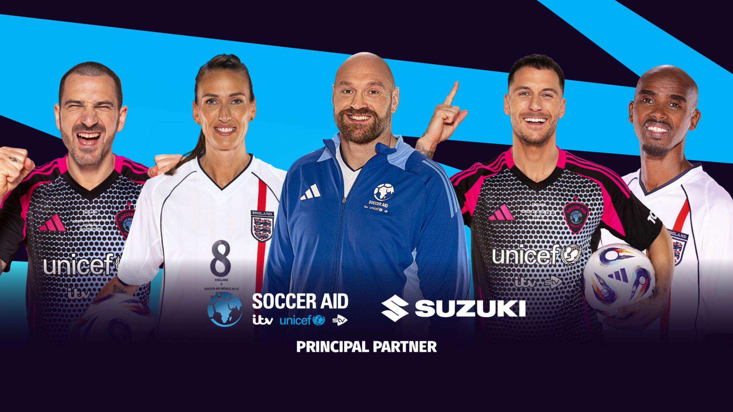 Soccer Aid 2025 - Suzuki’s Electric Play on and off the Pitch