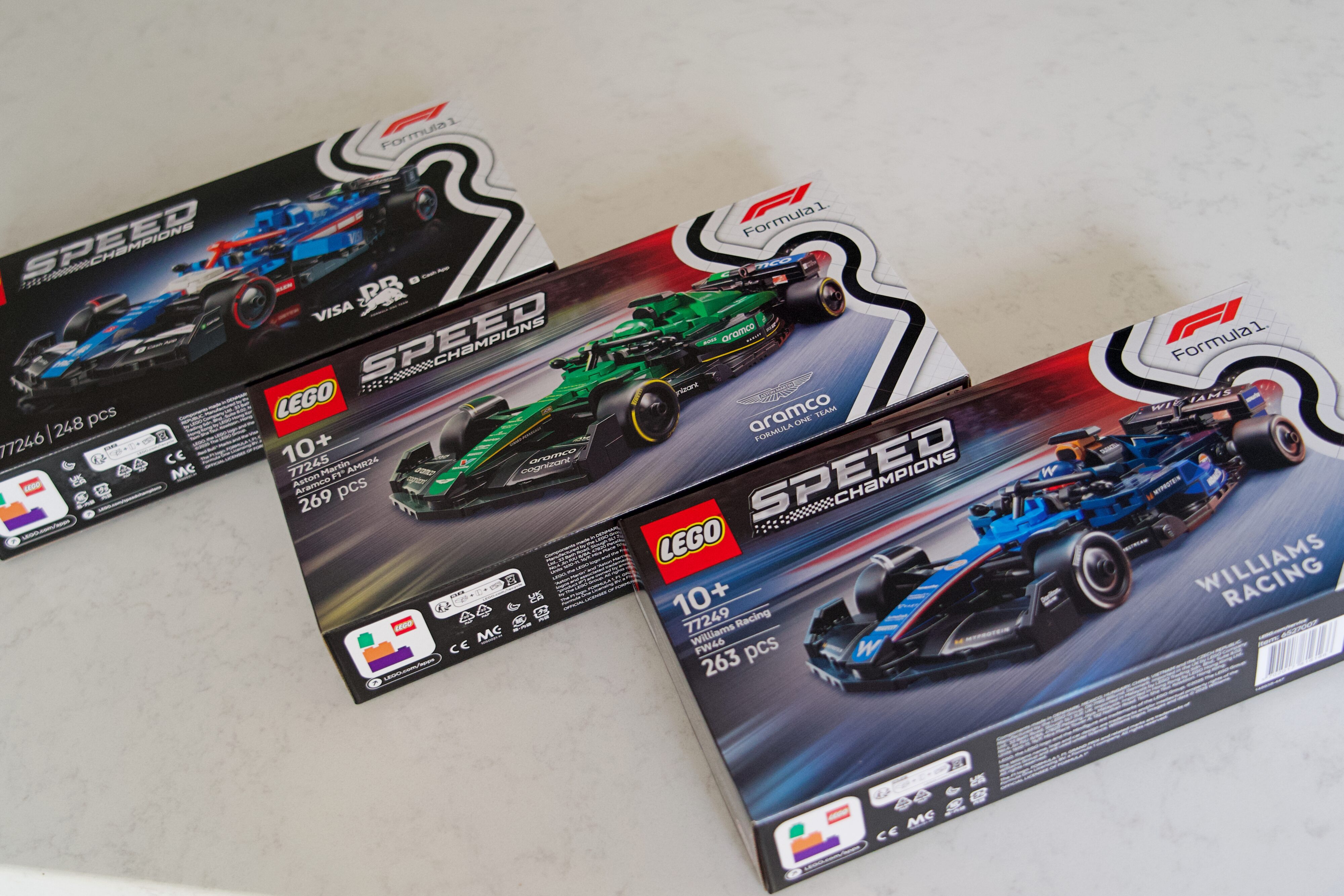 LEGO takes Pole Position with these new F1 sets