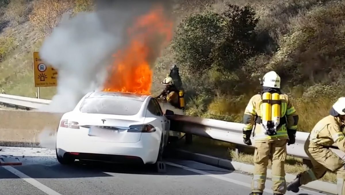 Aerogels for EV fires