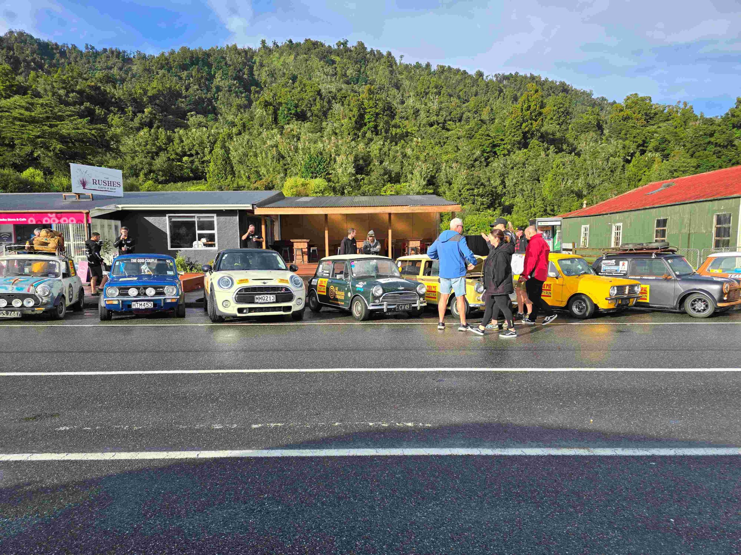 Mini’s Alex Brockhoff tells no Pork Pies on Charity Run