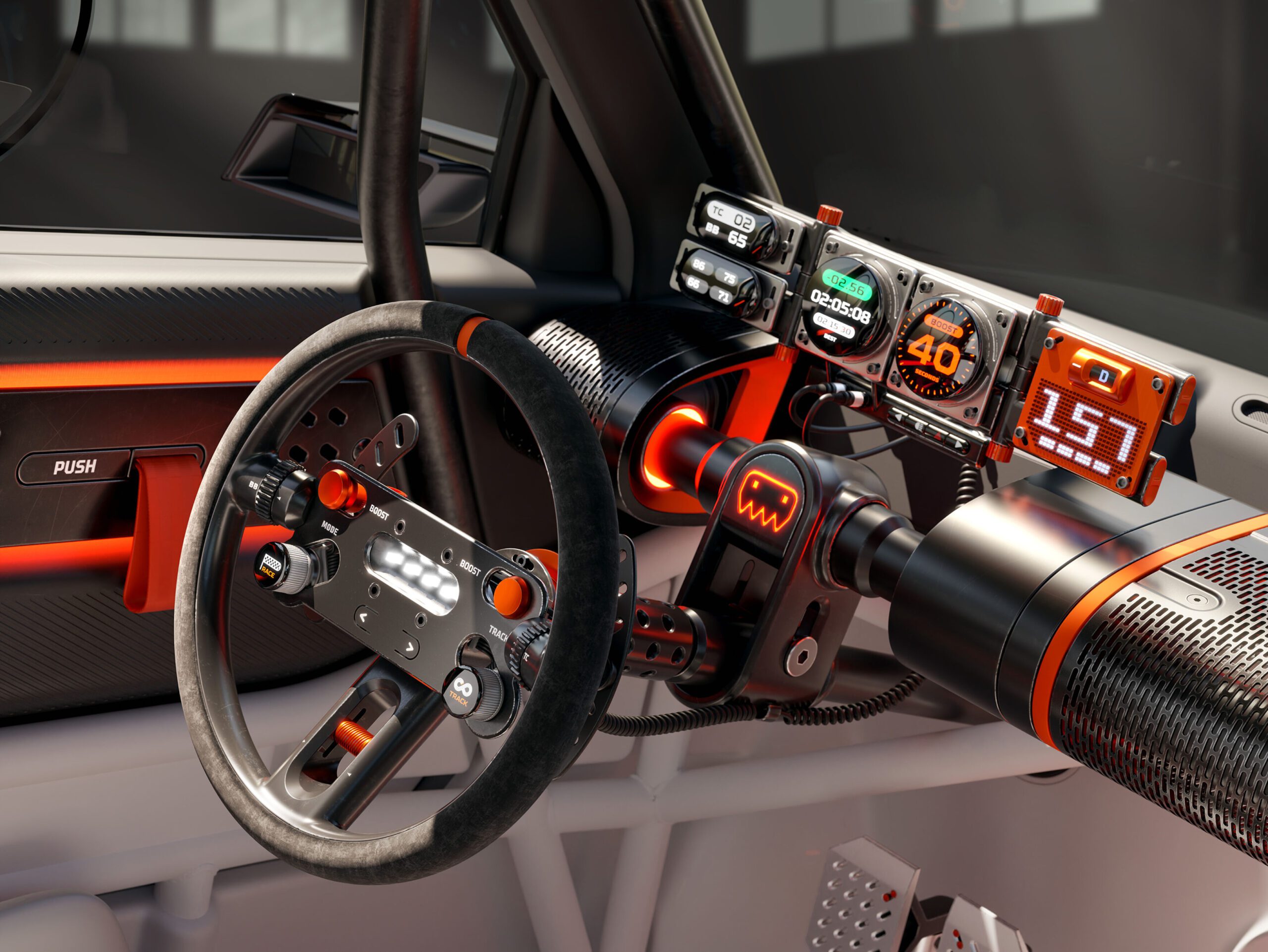 Hyundai Goes Full Throttle with Gamified INSTEROID Concept Car