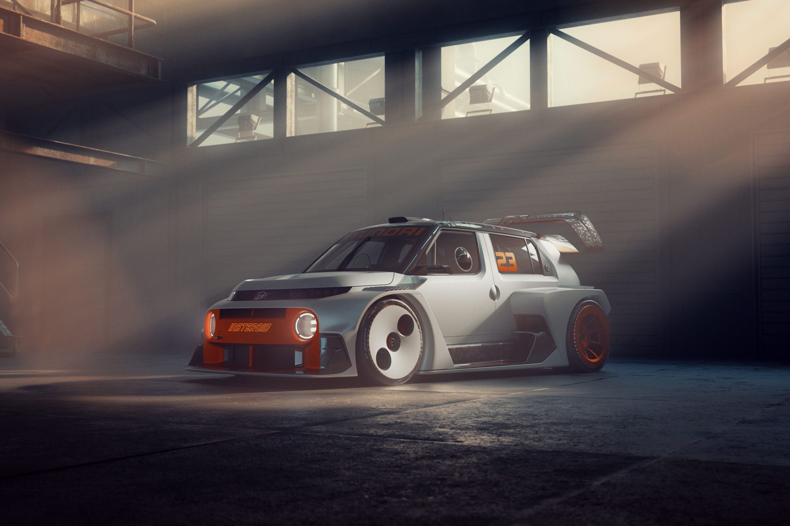 Hyundai Goes Full Throttle with Gamified INSTEROID Concept Car
