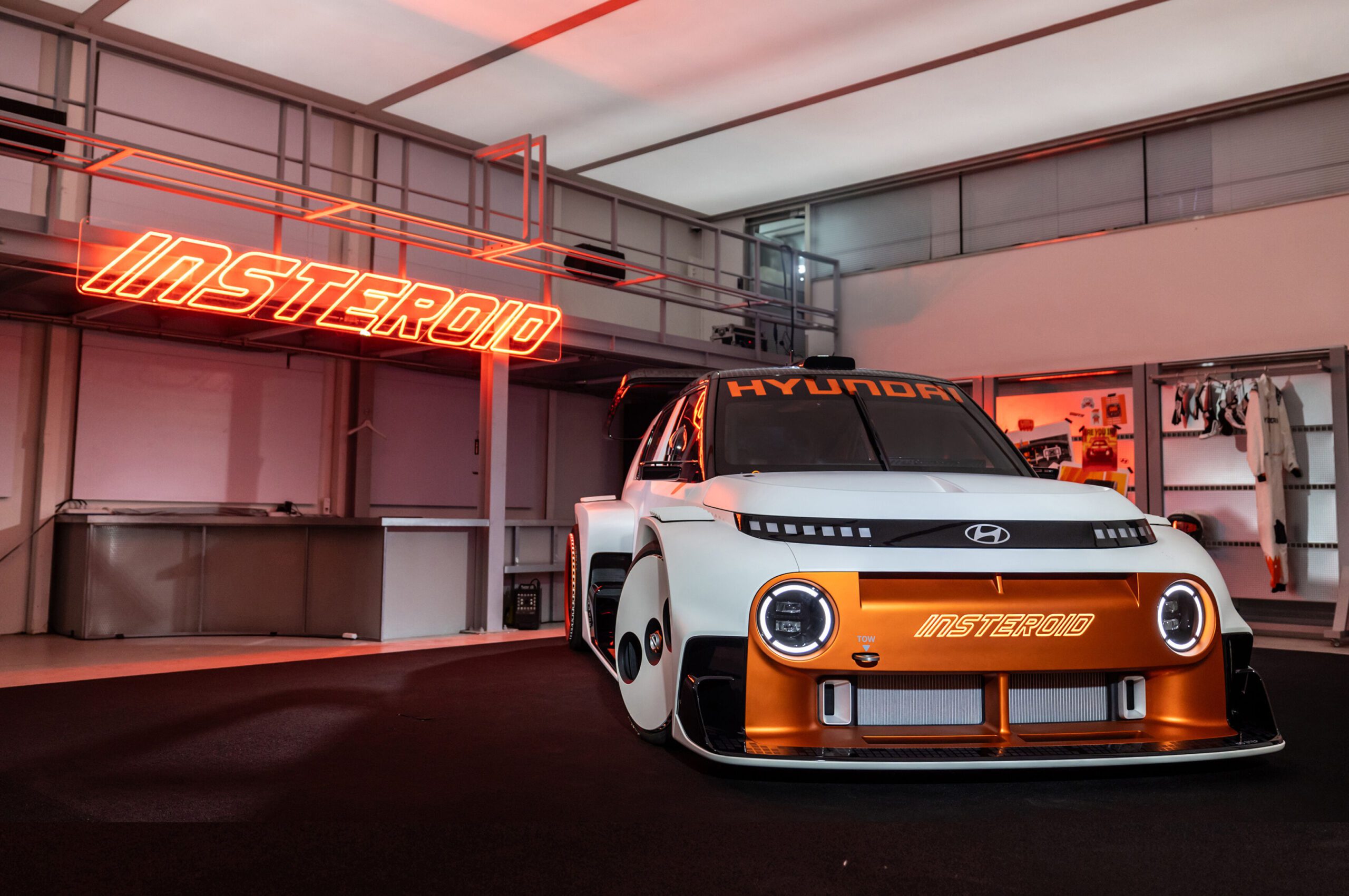 Hyundai Goes Full Throttle with Gamified INSTEROID Concept Car