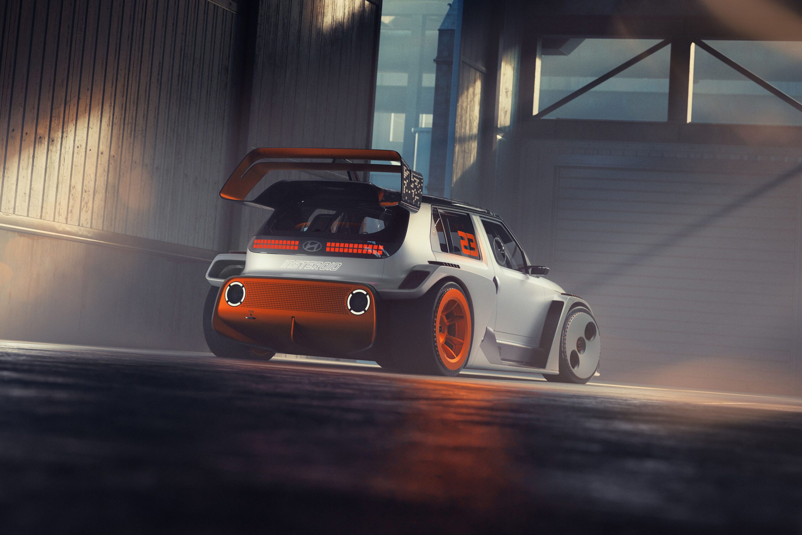 Hyundai Goes Full Throttle with Gamified INSTEROID Concept Car