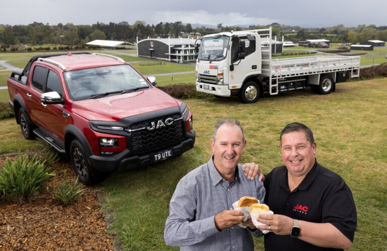 JAC and Fieldays - happy as pie