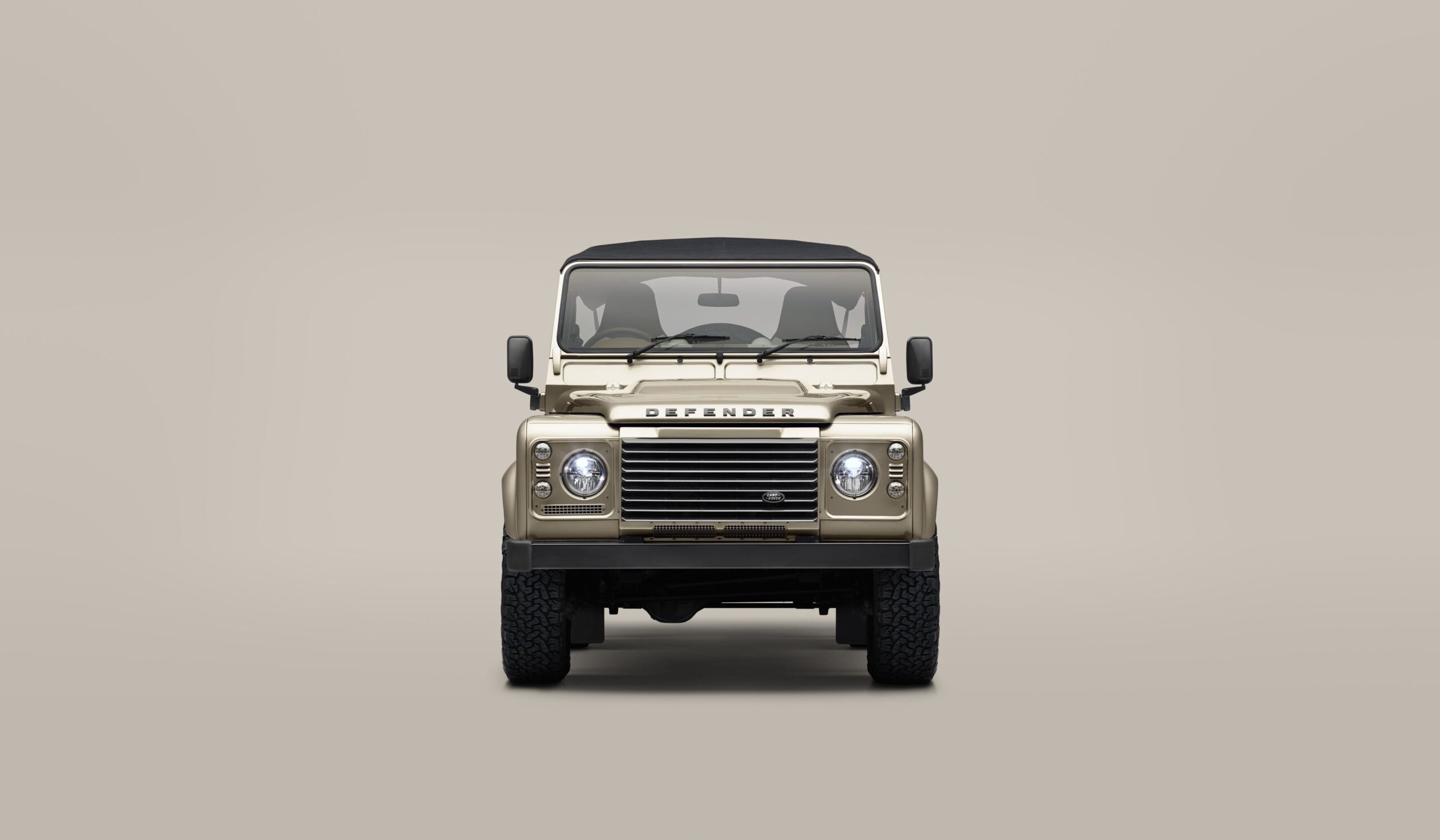 The Classic Defender V8 Soft Top Roars Back to Life