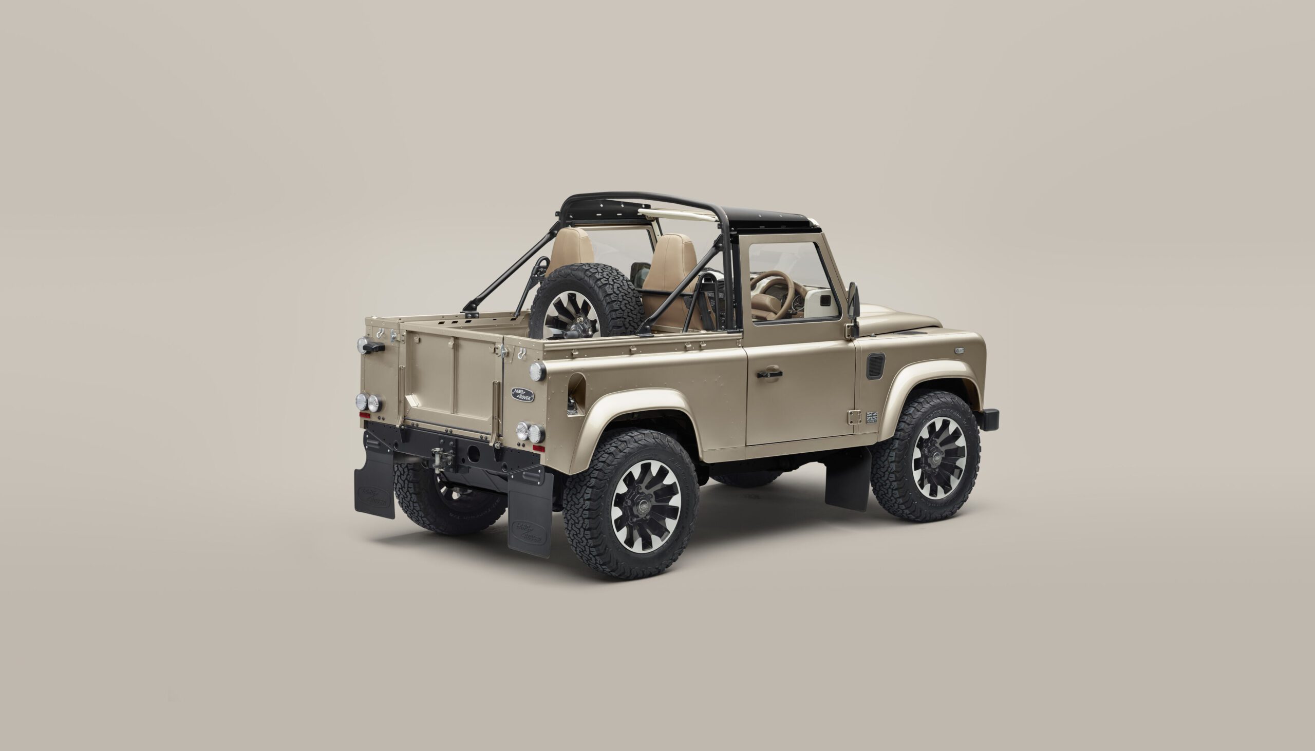 The Classic Defender V8 Soft Top Roars Back to Life
