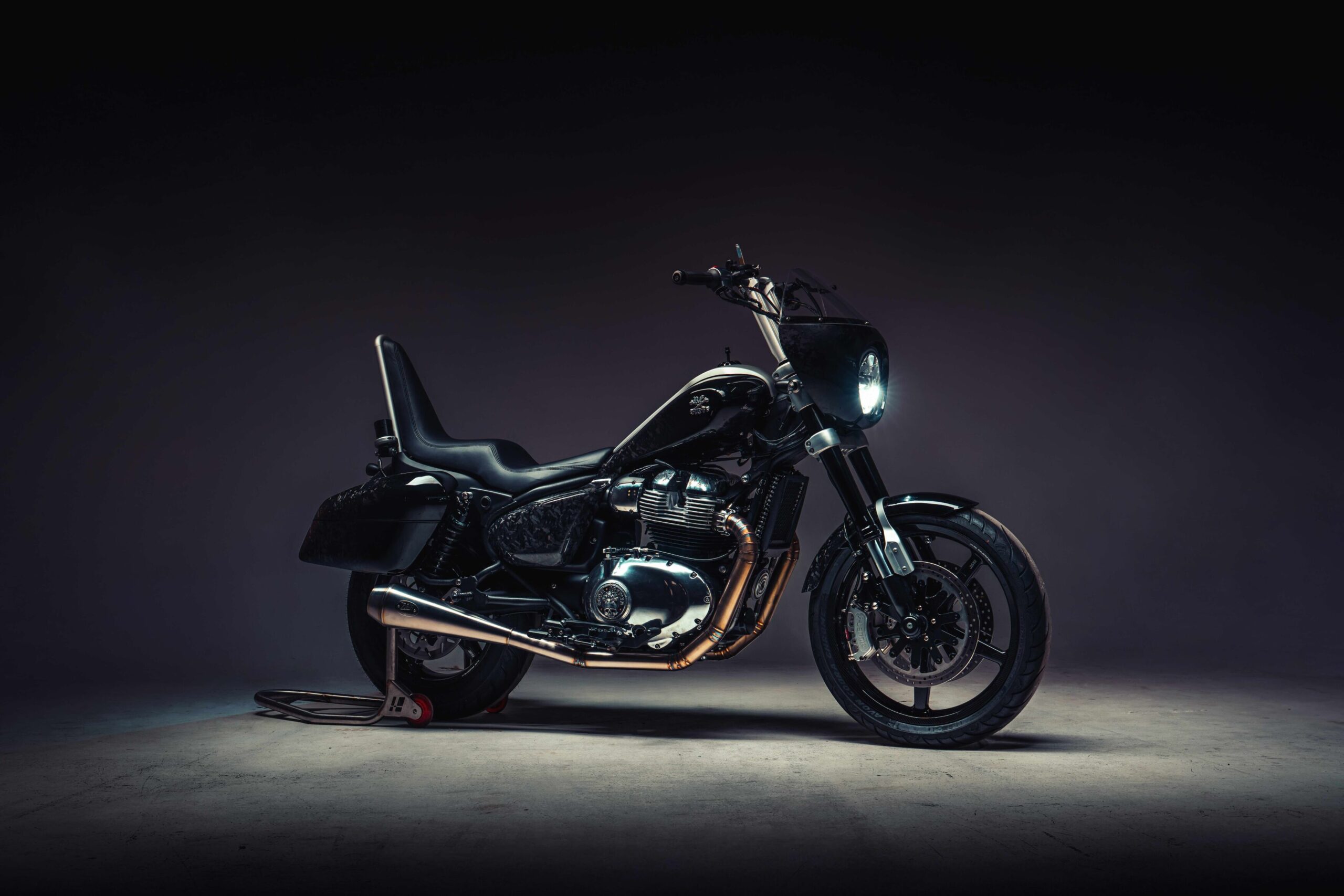 Royal Enfield on show at Bike Shed Moto Show London 2025