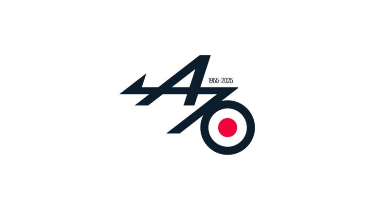 A special logo created for the 70th anniversary celebrations of Alpine Cars.