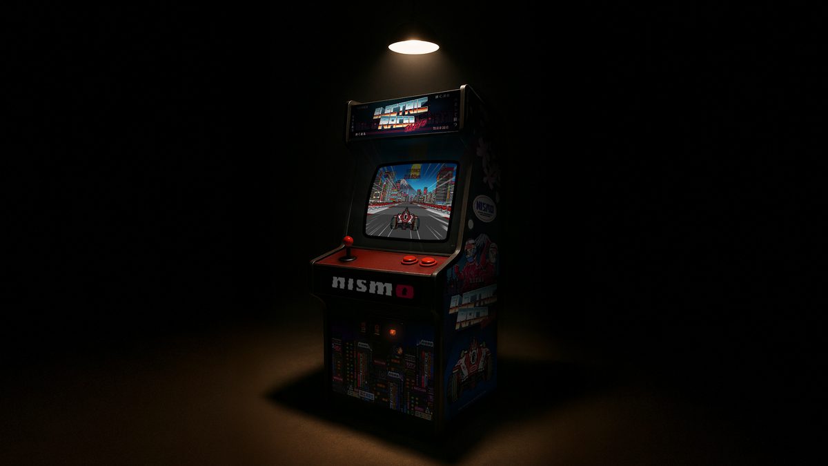 Nismo's Retro Racing Arcade Game