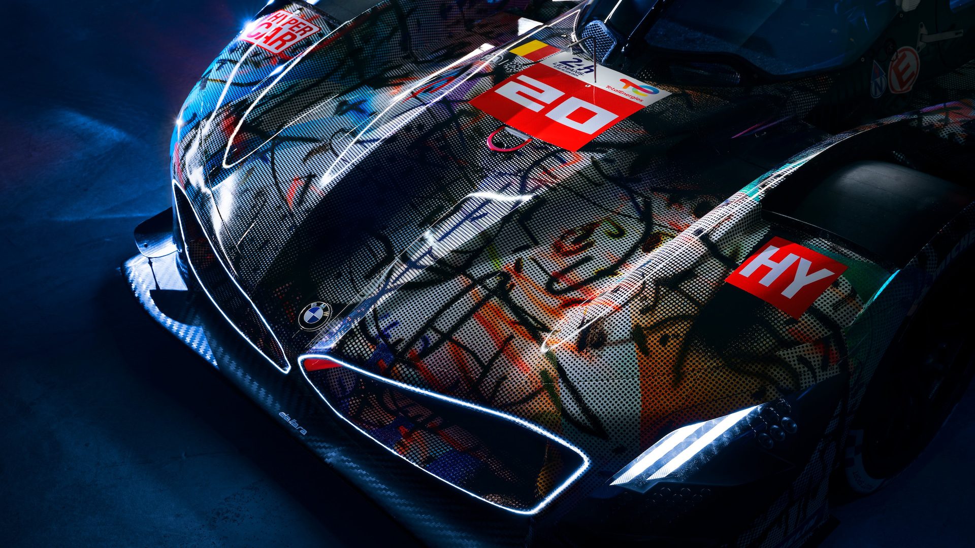 The Art of Speed - Your chance to see the gorgeous BMW Art Car #20 being displayed
