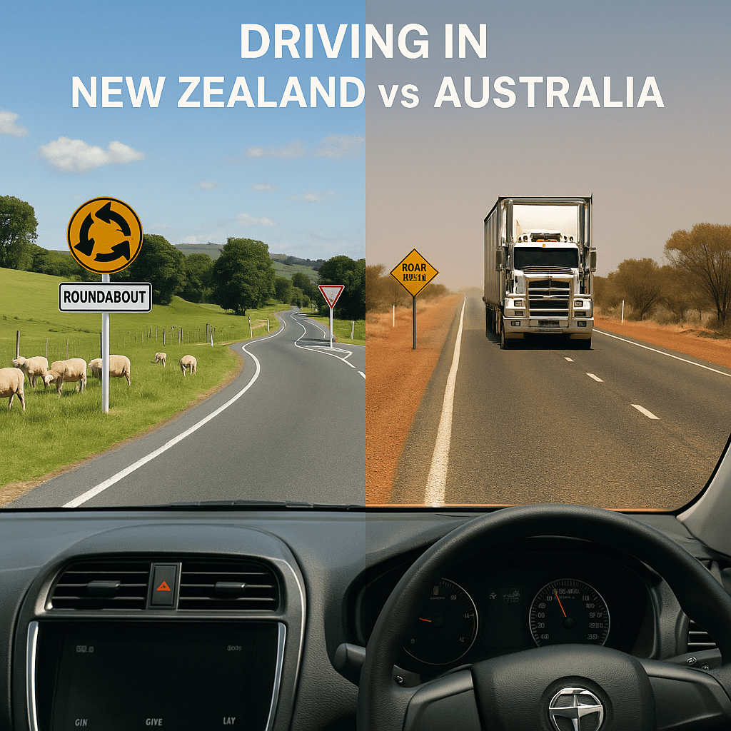Driving in New Zealand vs Australia: 7 Road Rule Differences to Know