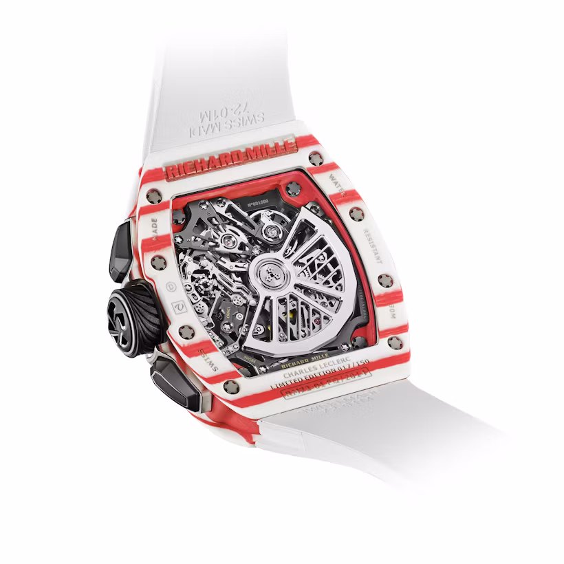 Charles Leclerc gets his own Richard Mille — and it’s almost as fast as his lap times