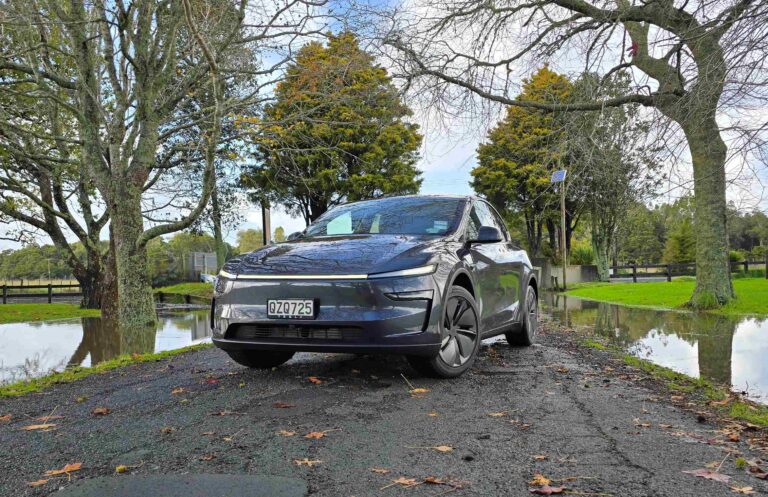 2025 Tesla Model Y first drive NZ