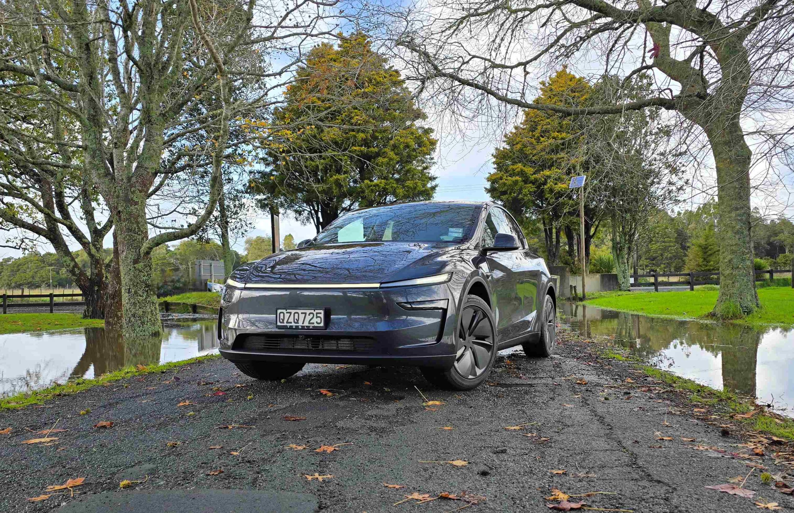 2025 Tesla Model Y first drive NZ