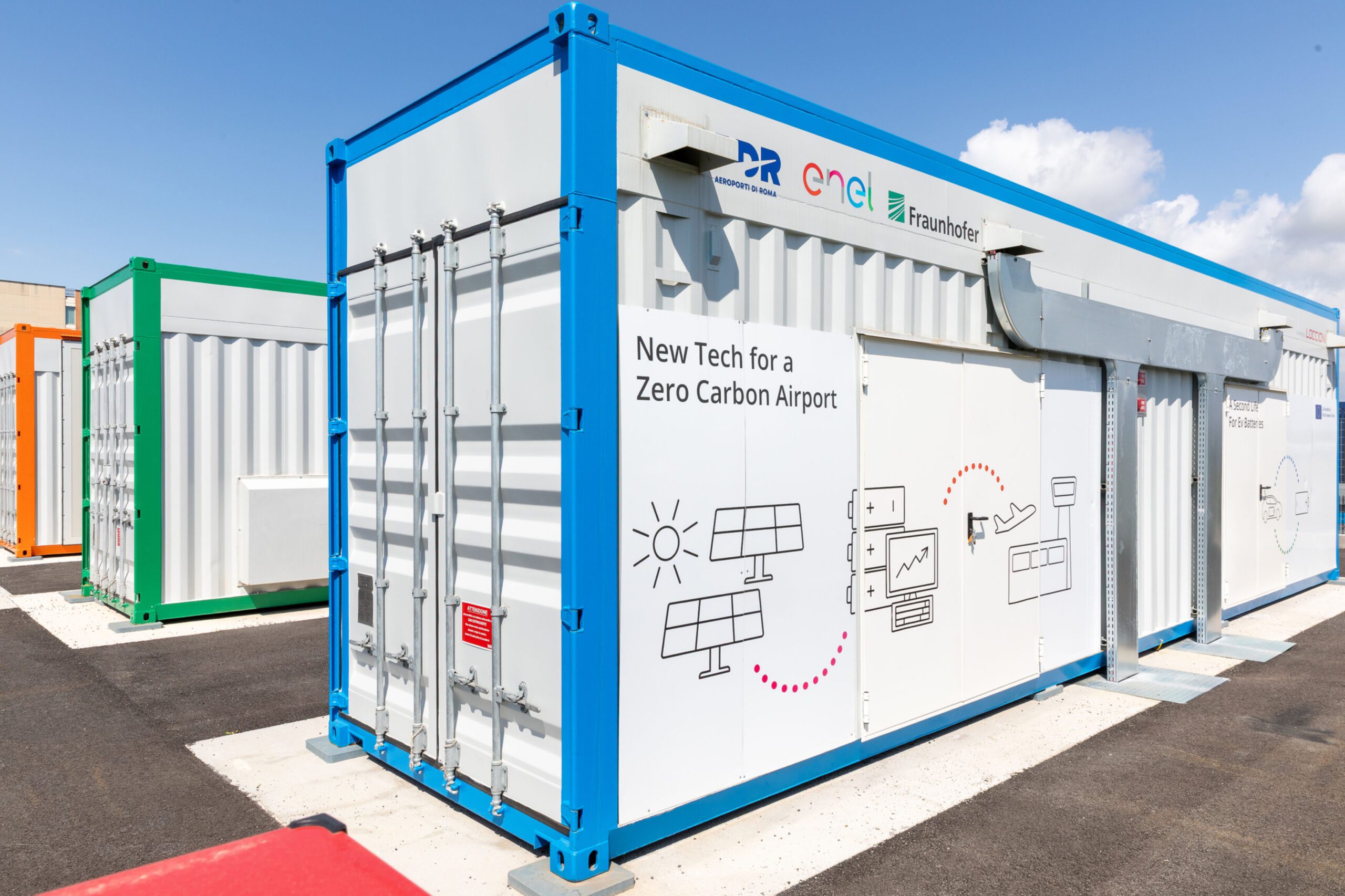 Nissan LEAF Batteries Are Powering a New Age at Rome’s Fiumicino Airport