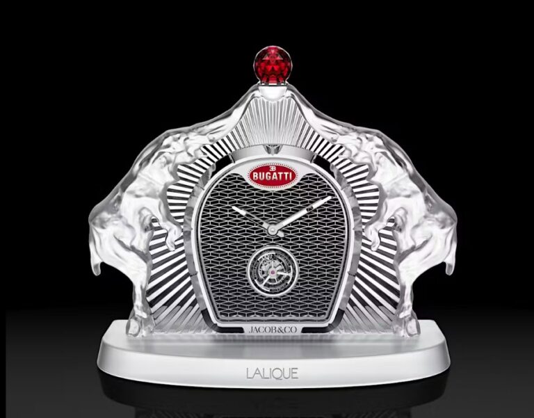 Bugatti Calandre - Not exactly the Prettiest Clock