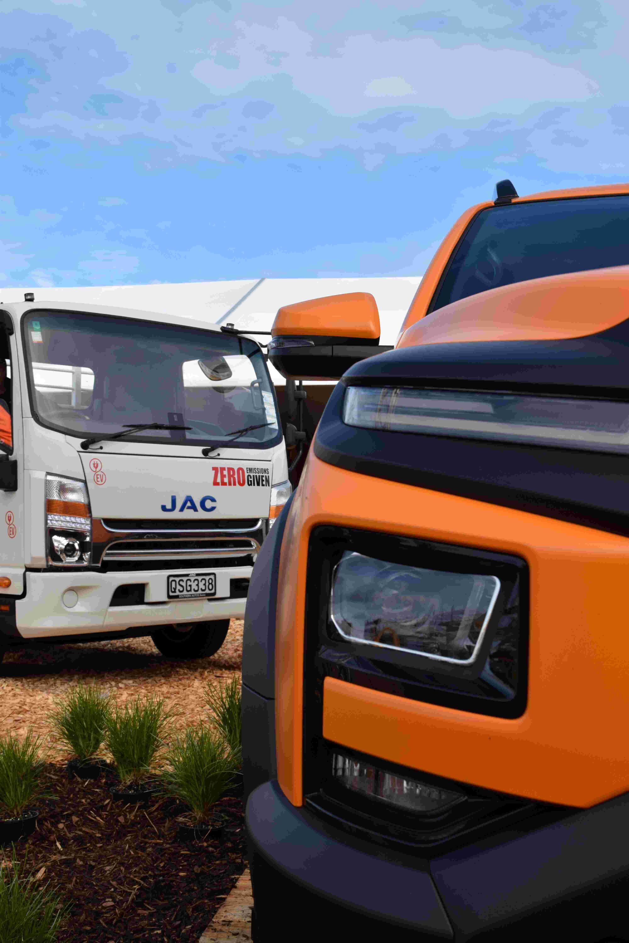 JAC'd up 1000Nm PHEV ute to attend Fieldays