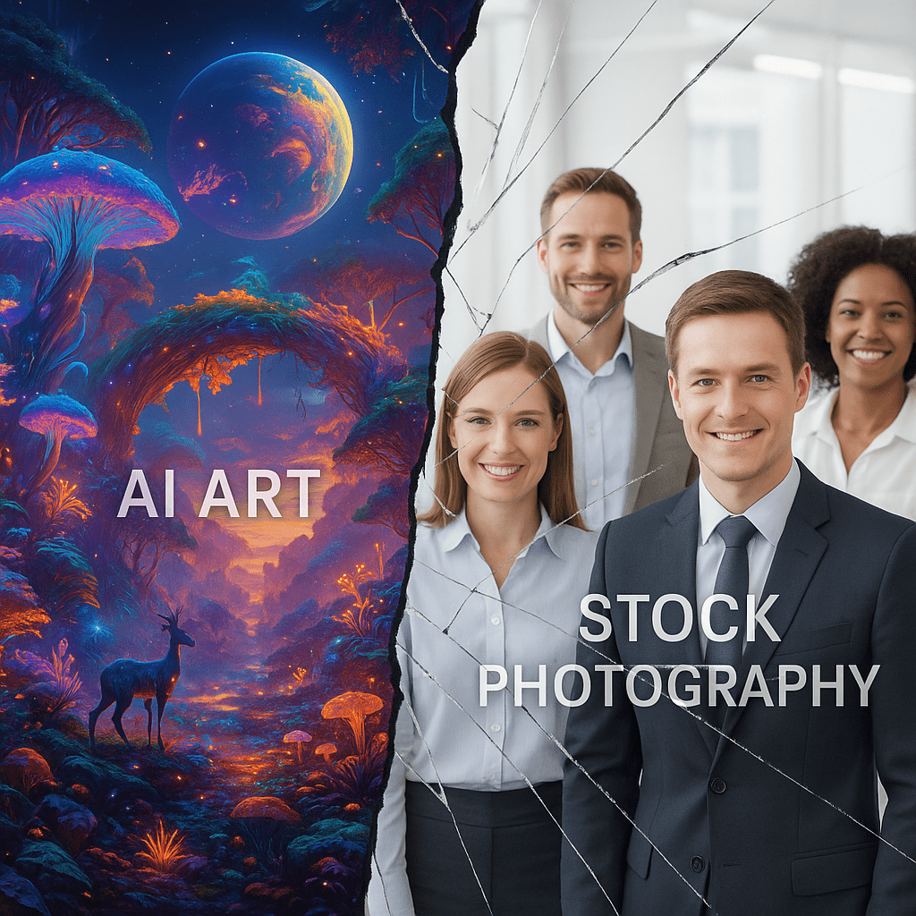 AI Art vs. Stock Photography - Is This the End of Stock as We Know It?