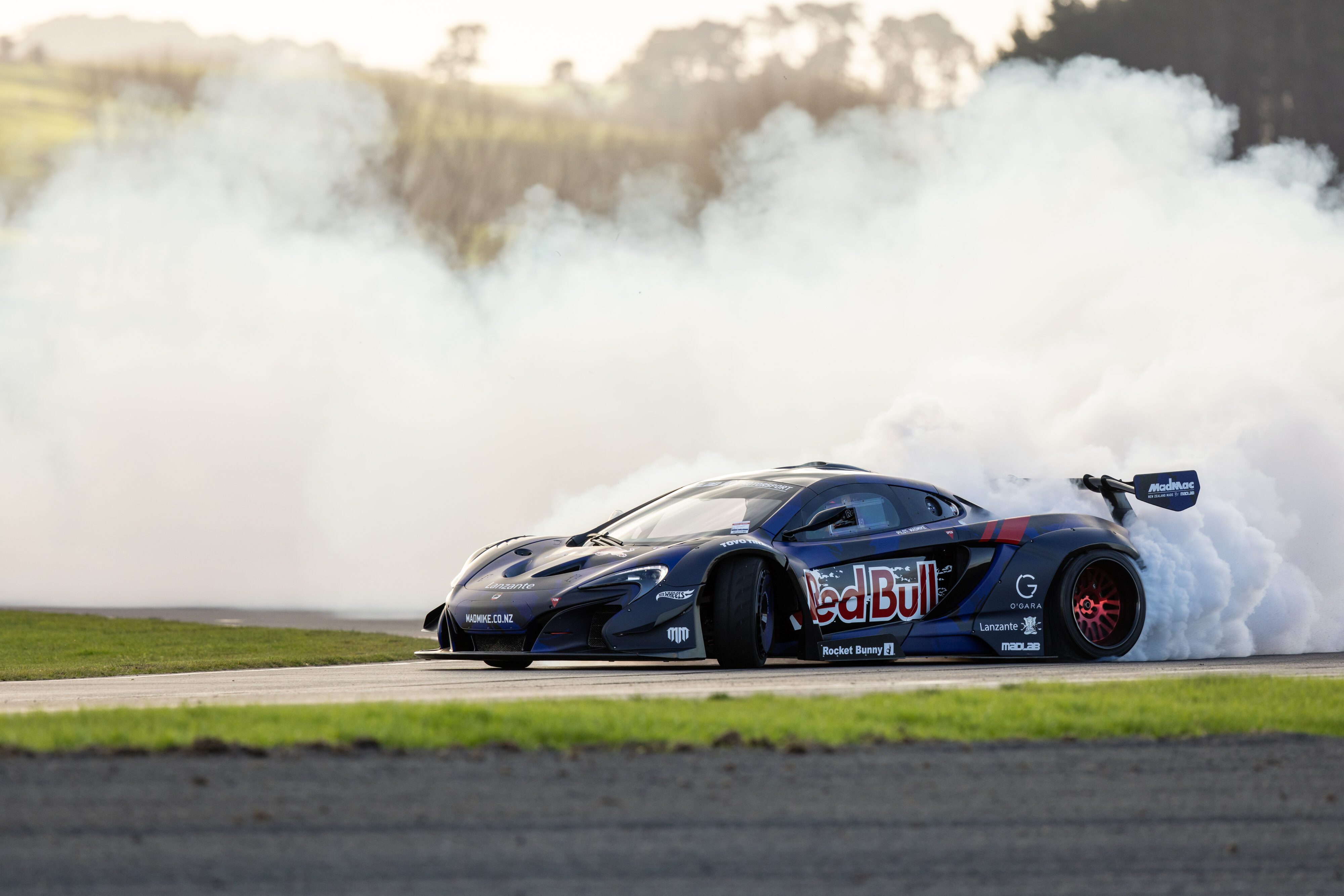 Mad Mike at Monterey - Whiddett to Unleash 1000hp McLaren Drift Beast
