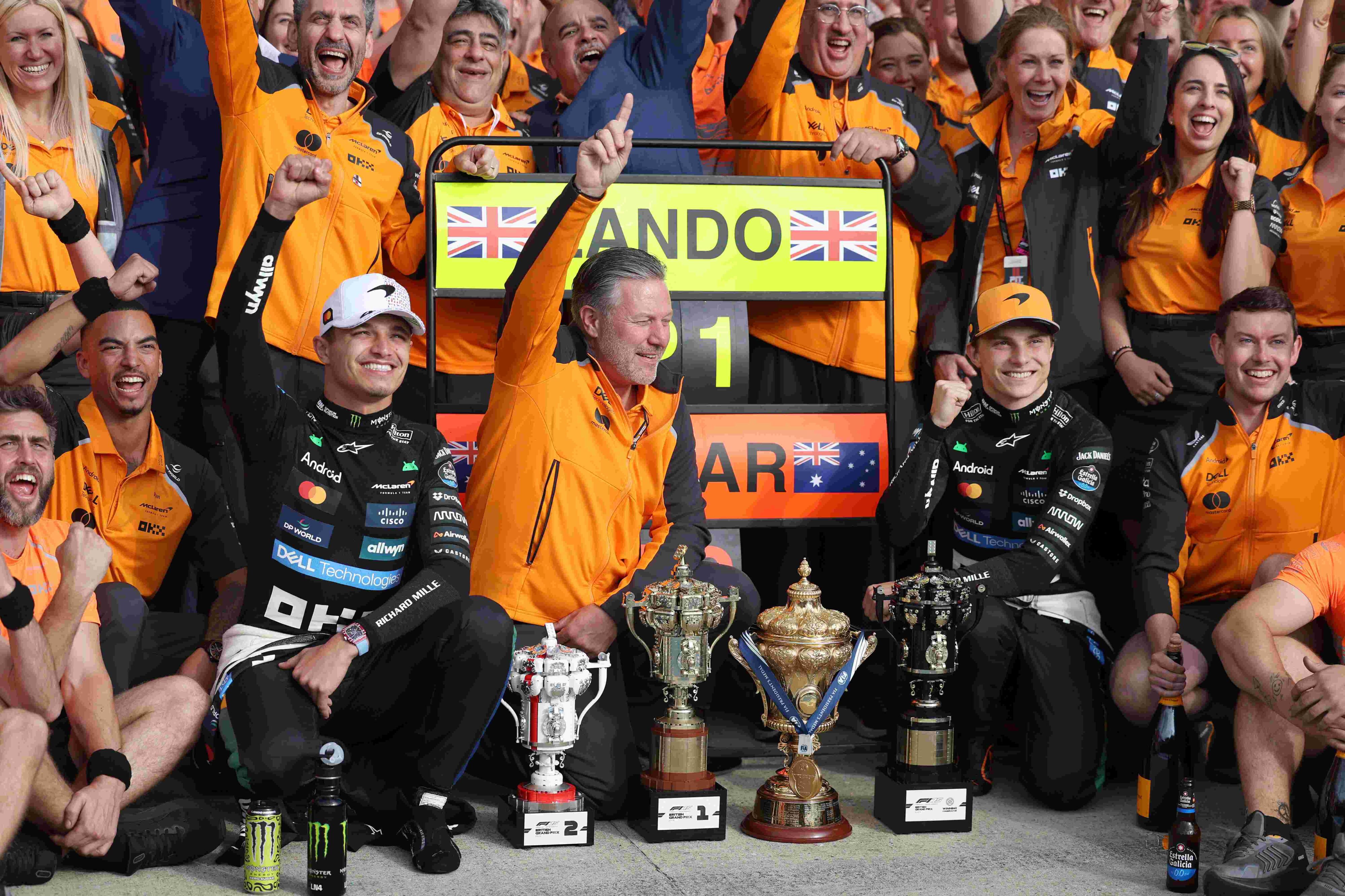 Bricking It - F1 Swaps Silverware for Plastic Fantastic at Silverstone