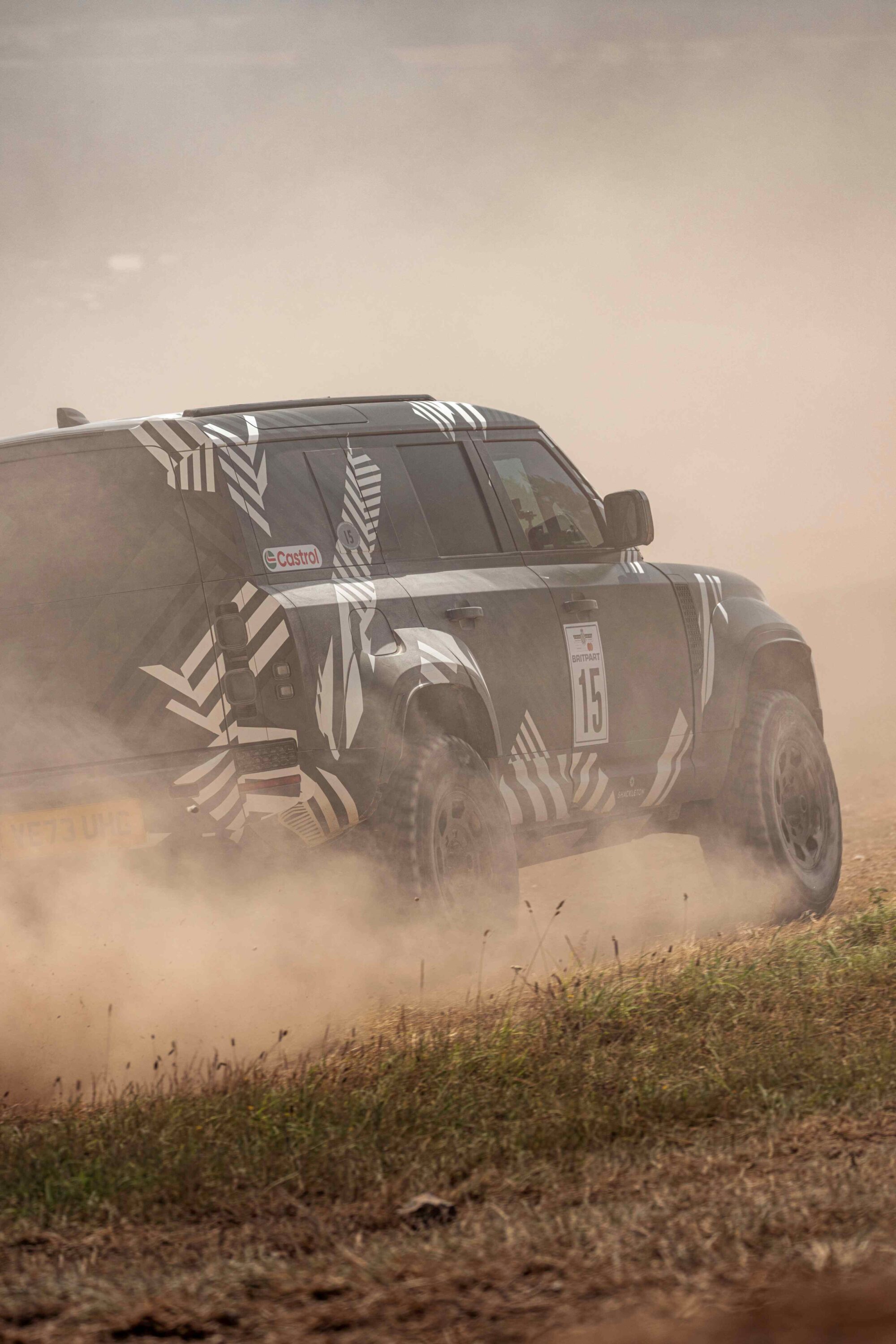Defender Swaps The Posh Frock For Dakar Overalls