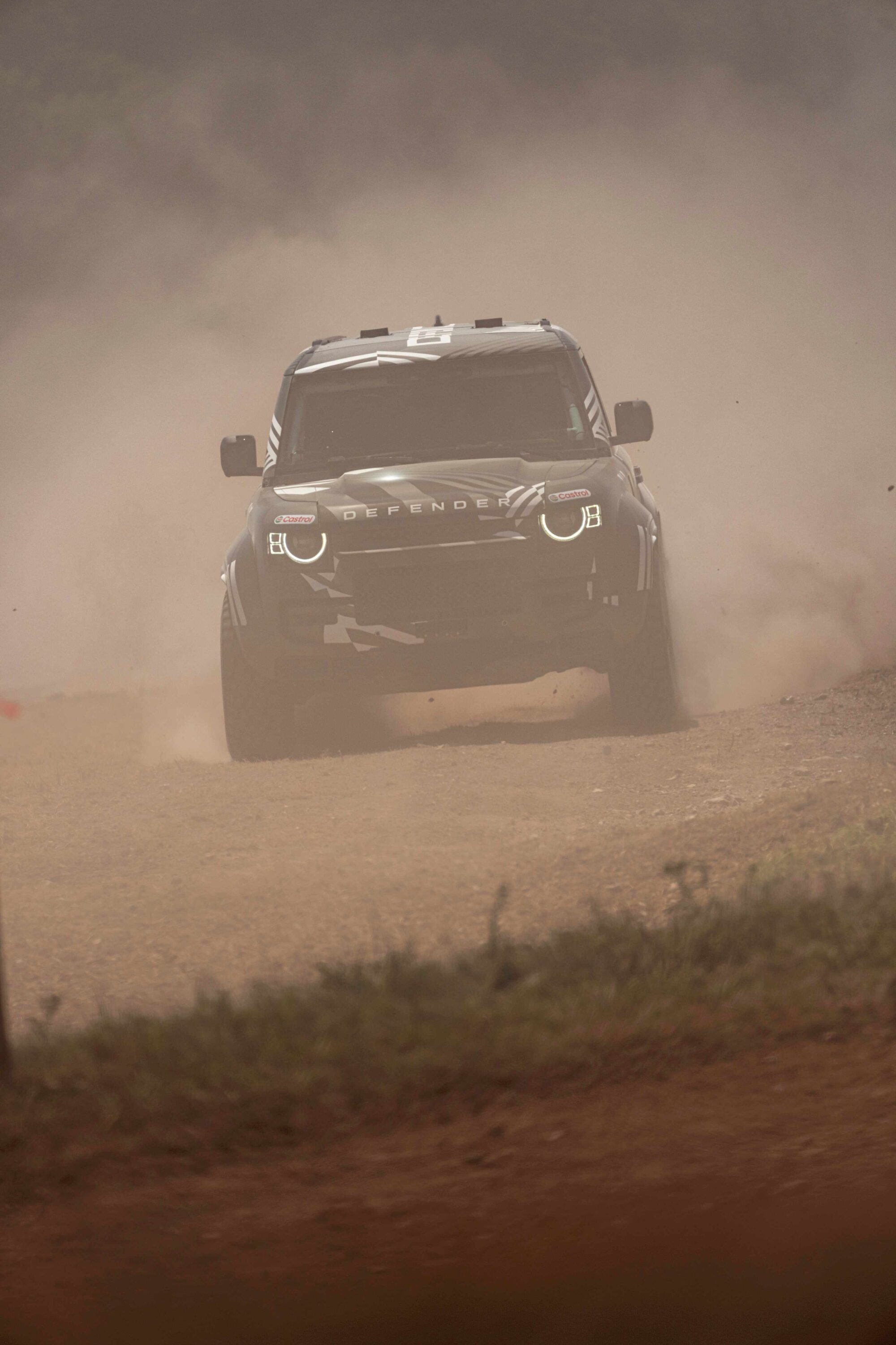 Defender Swaps The Posh Frock For Dakar Overalls