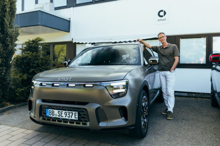 Smart Mercedes-Benz Head of Design Drives his own EV SUV